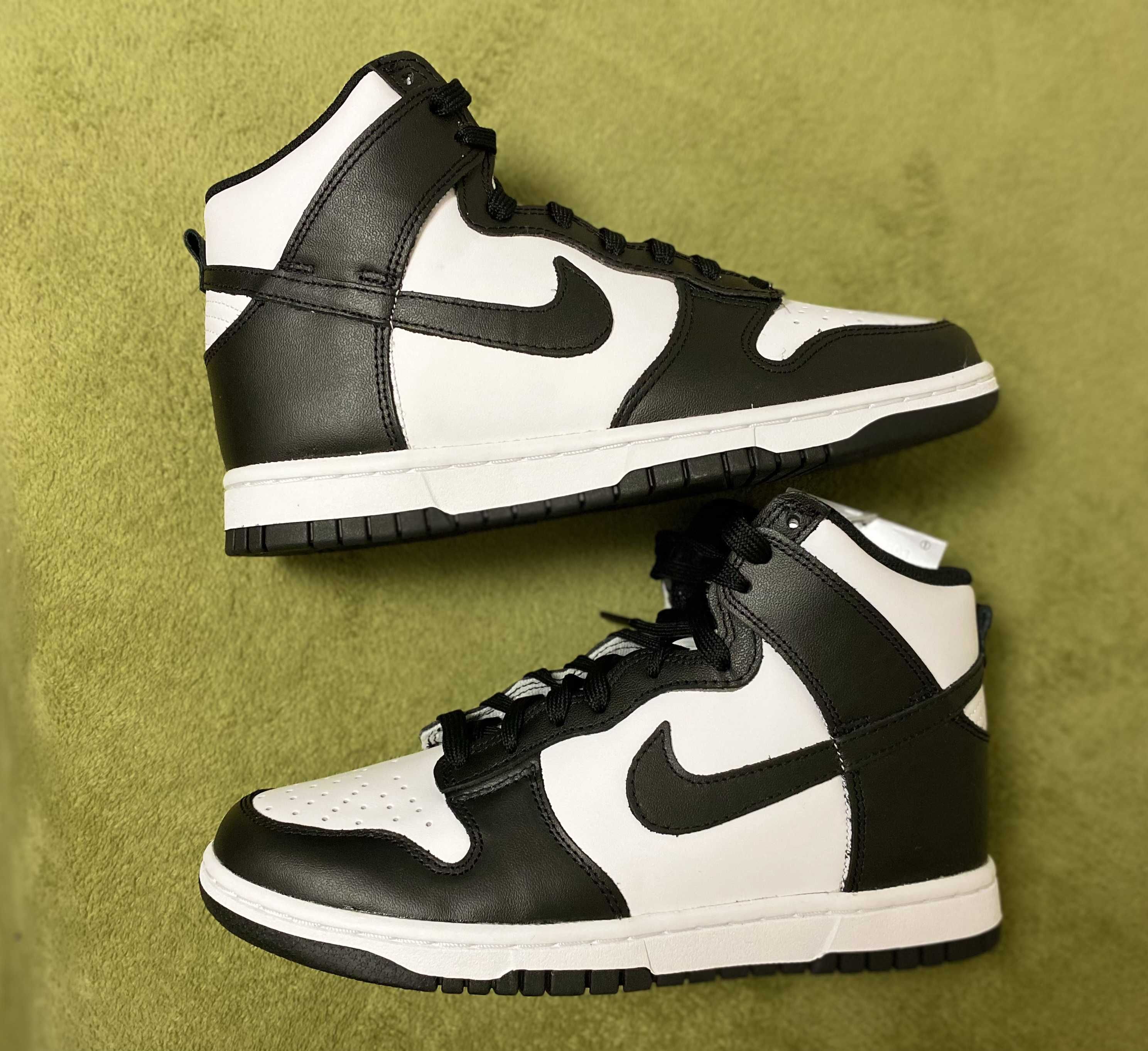 Nike Women's Dunk High "Black and White"