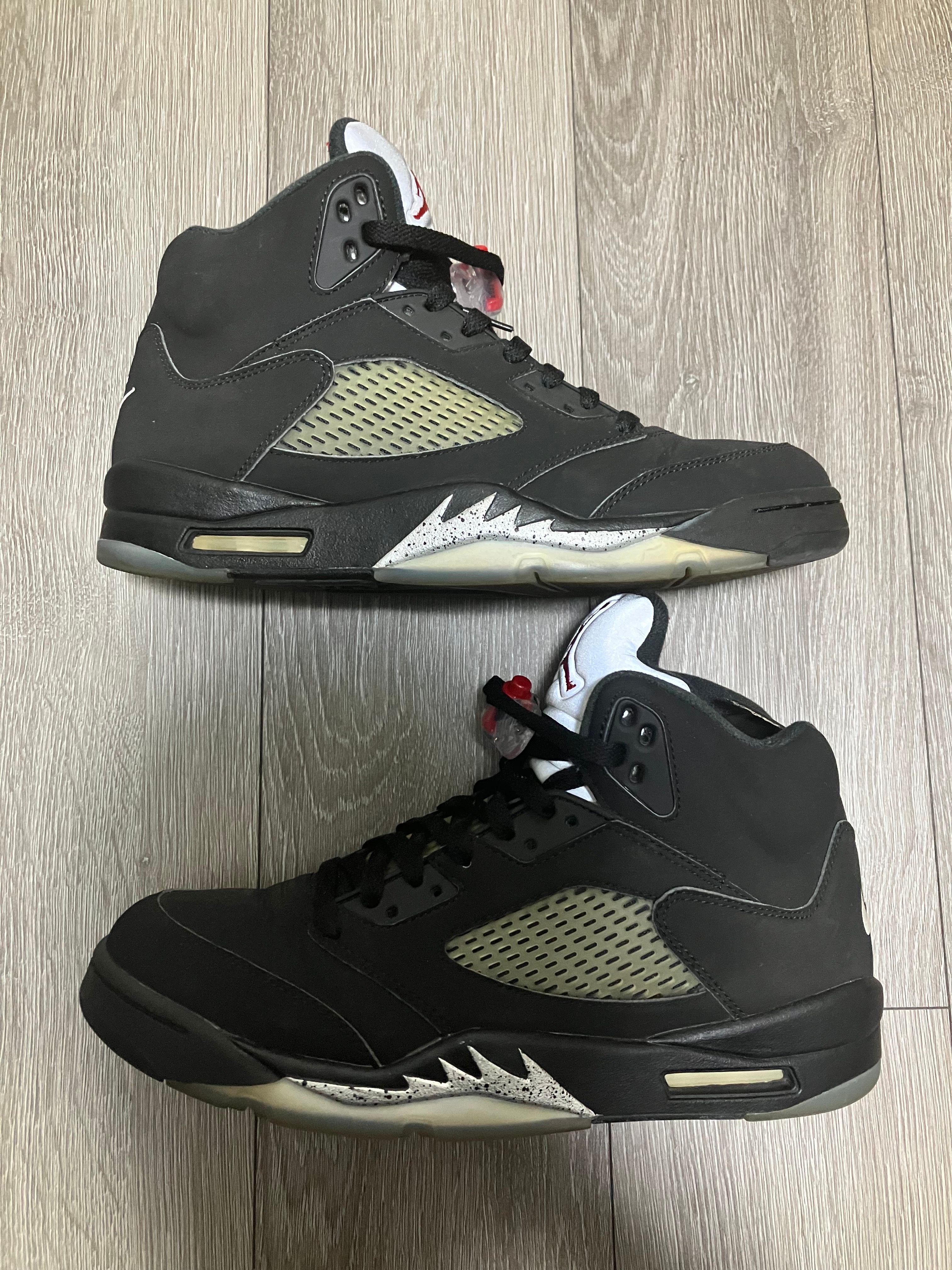 Nike Air Jordan 5 Retro OG "Black/Fire Red/Metallic Silver/White" (2016)