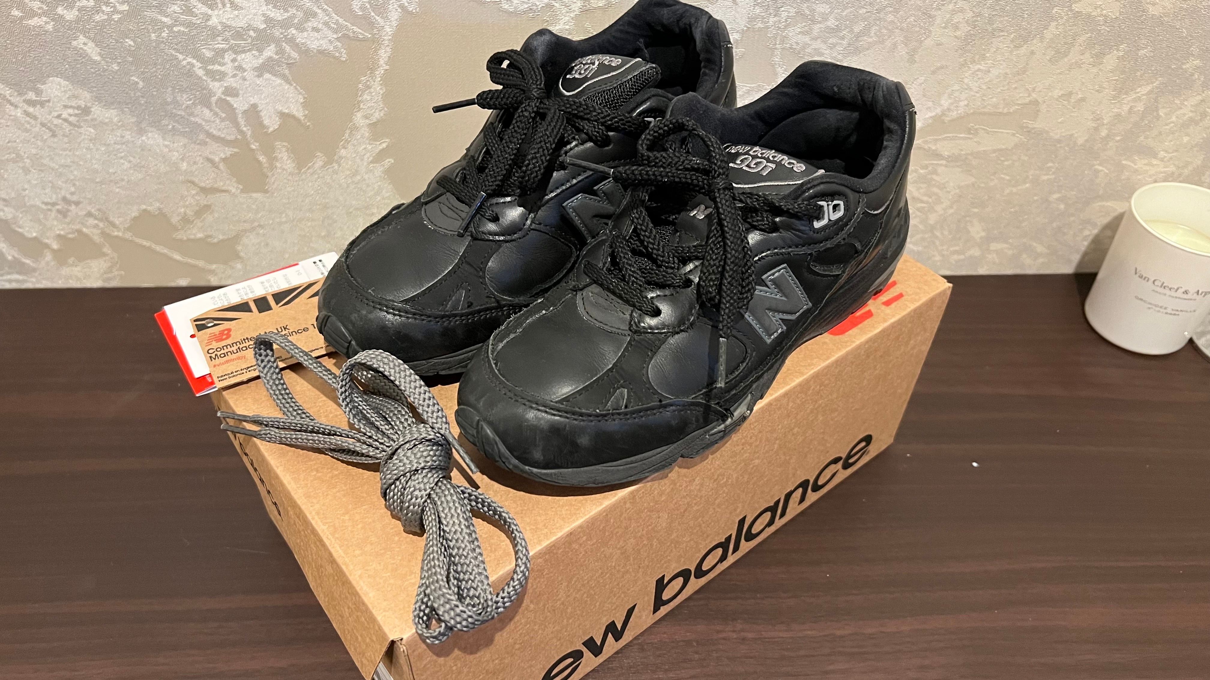 New Balance Women's UK W991 TK "Black"