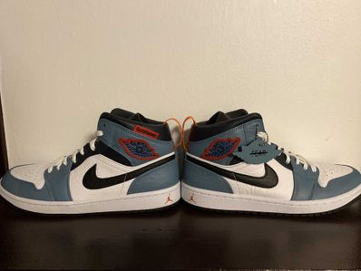 FACETASM × Nike Air Jordan 1 Mid "White/Navy"