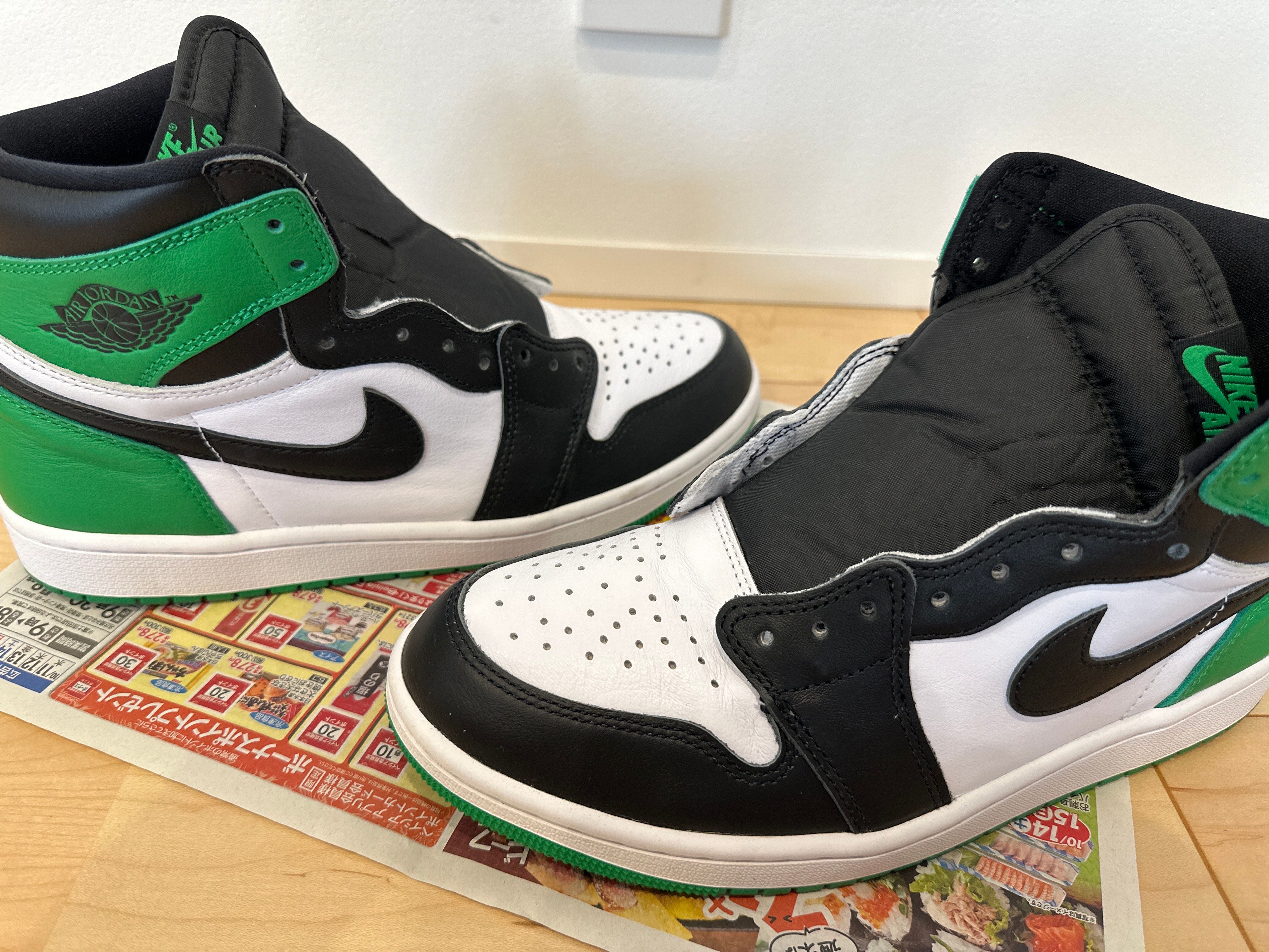 Nike Air Jordan 1 Retro High OG "Celtics/Black and Lucky Green" (2023)