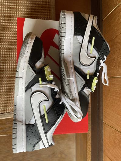 Nike Dunk Low Scrap "Black/White/Light Lemon Twist"