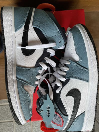 FACETASM × Nike Air Jordan 1 Mid "White/Navy"