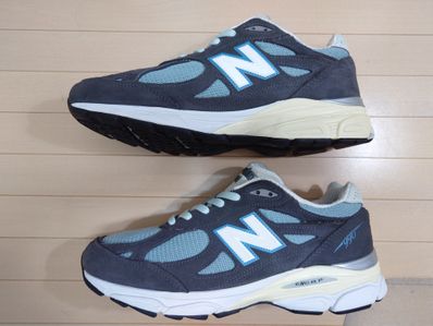 KITH × New Balance 990V3 "Steel Blue"