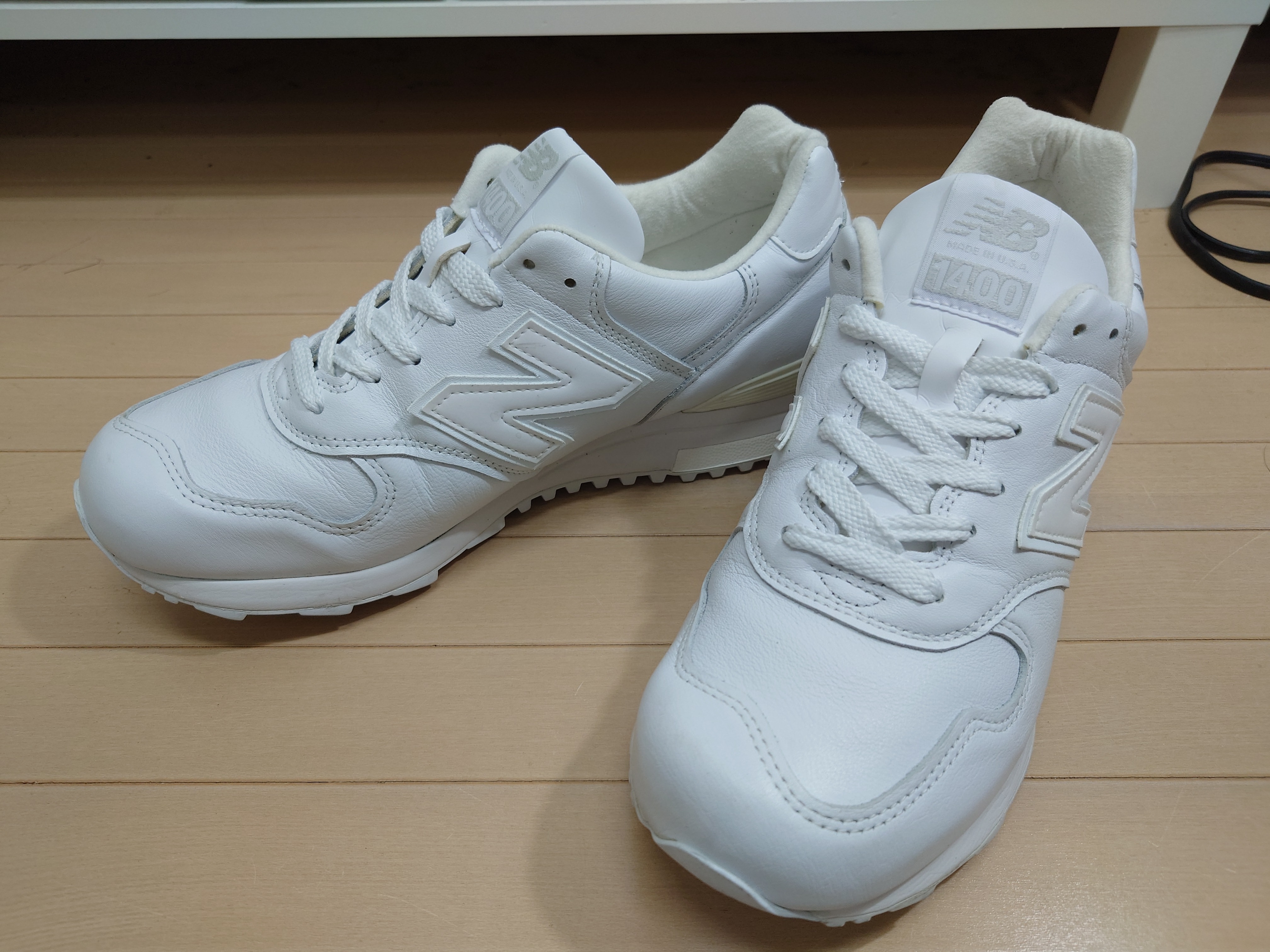 New Balance 1400 "Triple White"