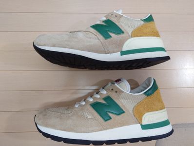 New Balance 990V1 "Tan/Green"