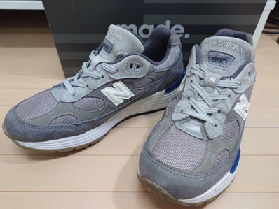 New Balance 992 "GRAY/BLUE/RED"