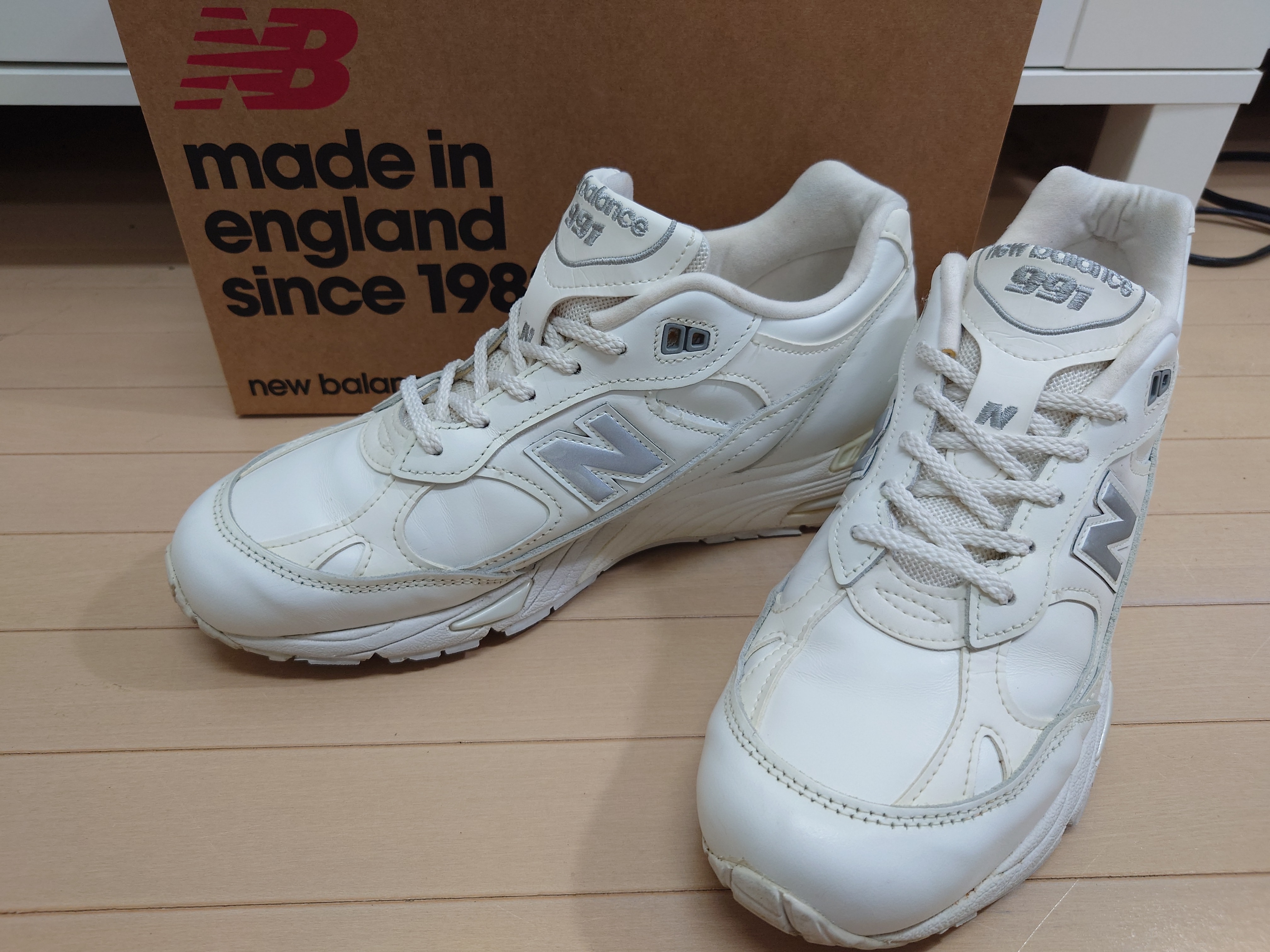 ニューバランス UK M991 TW "ホワイト"