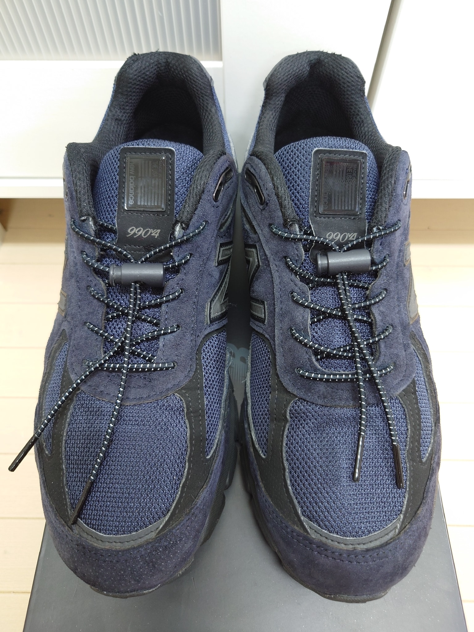 JJJJound × New Balance 990V4 "Navy"