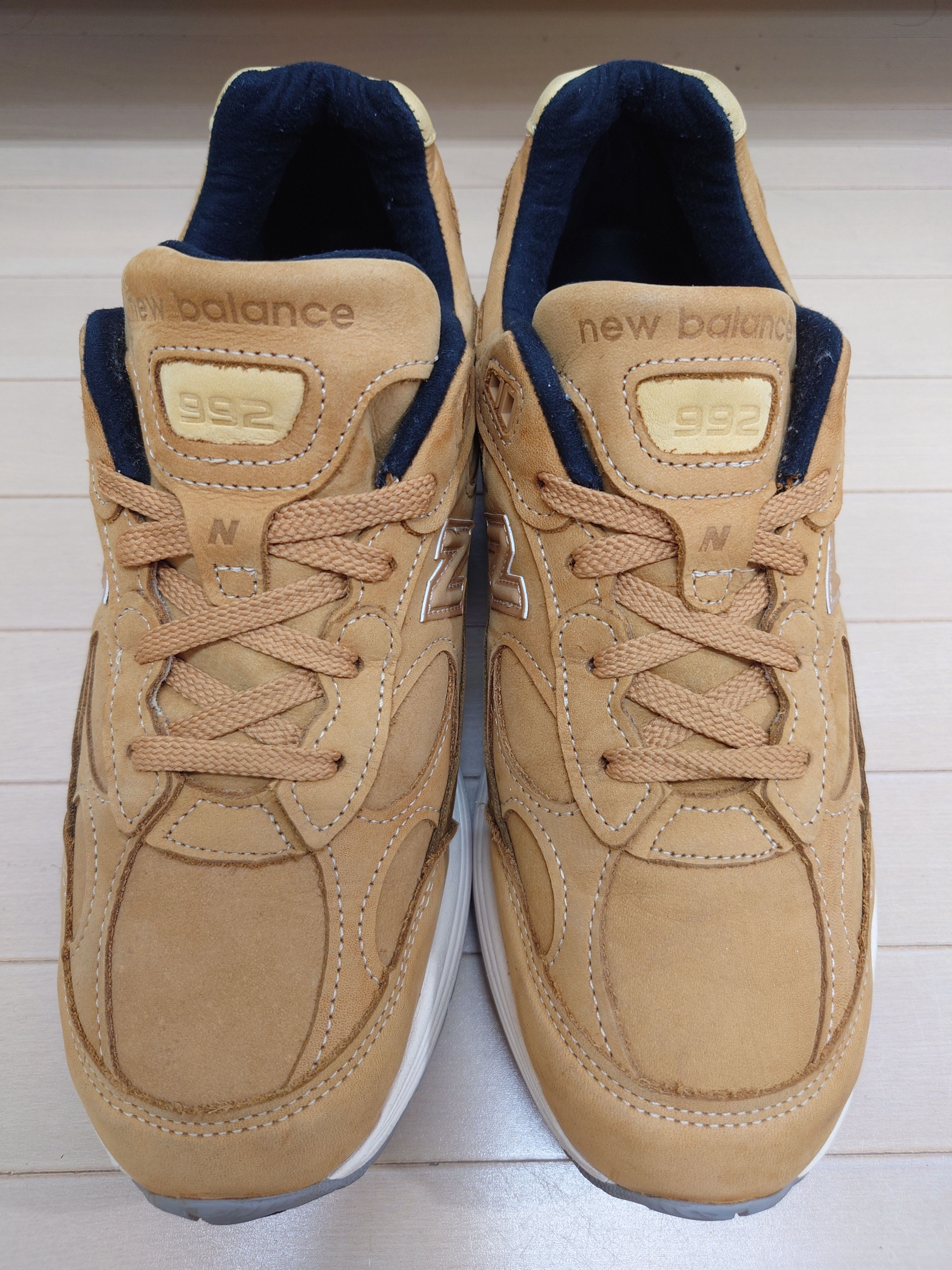 New Balance 992 Made in USA "Tan/Brown"