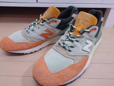 KITH Ronnie Fieg and the Frank Lloyd Wright Foundation × New Balance 998 "Aloe Wash/Apricot Buff"