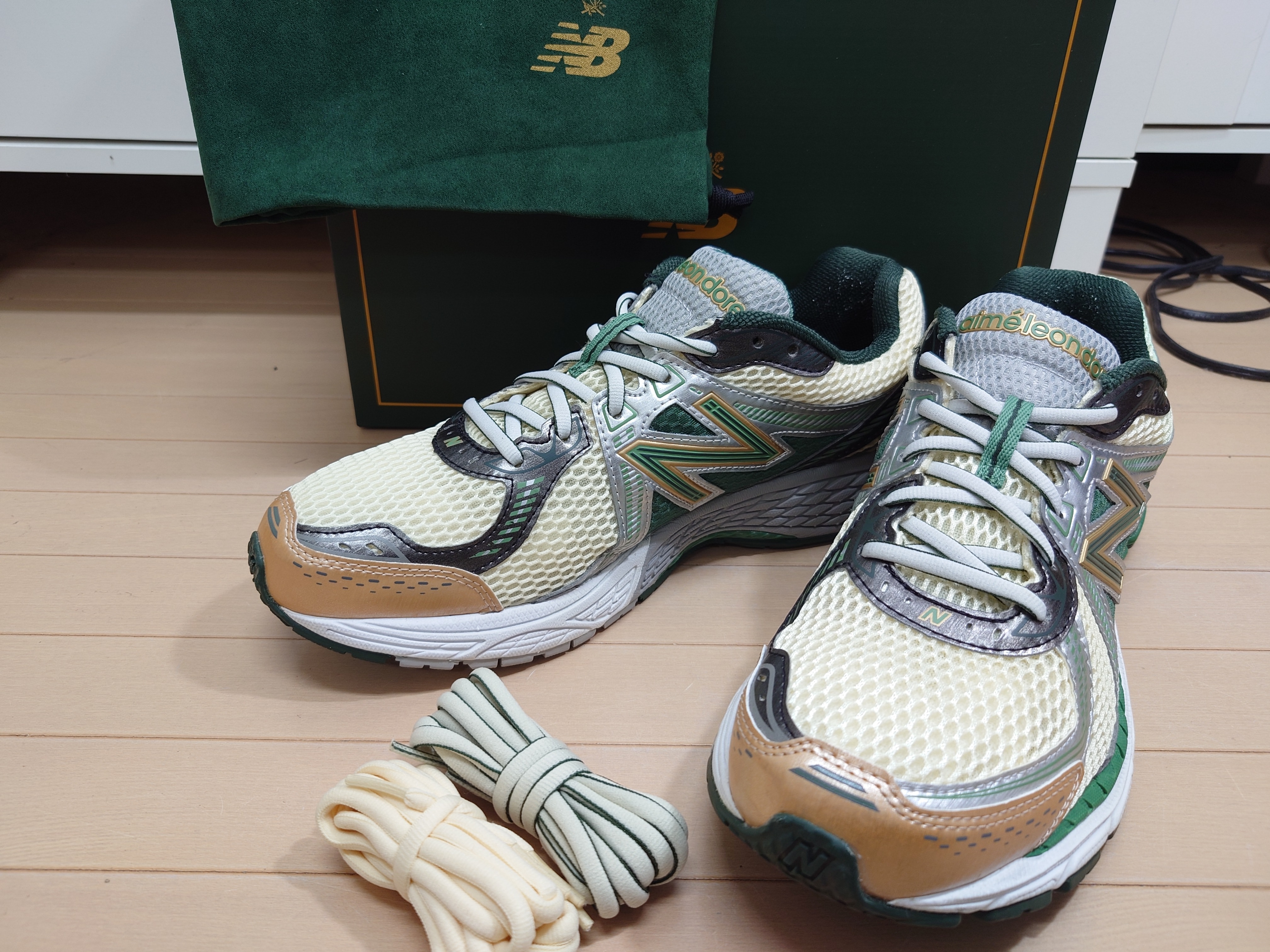 Aime Leon Dore × New Balance 860V2 "Green"