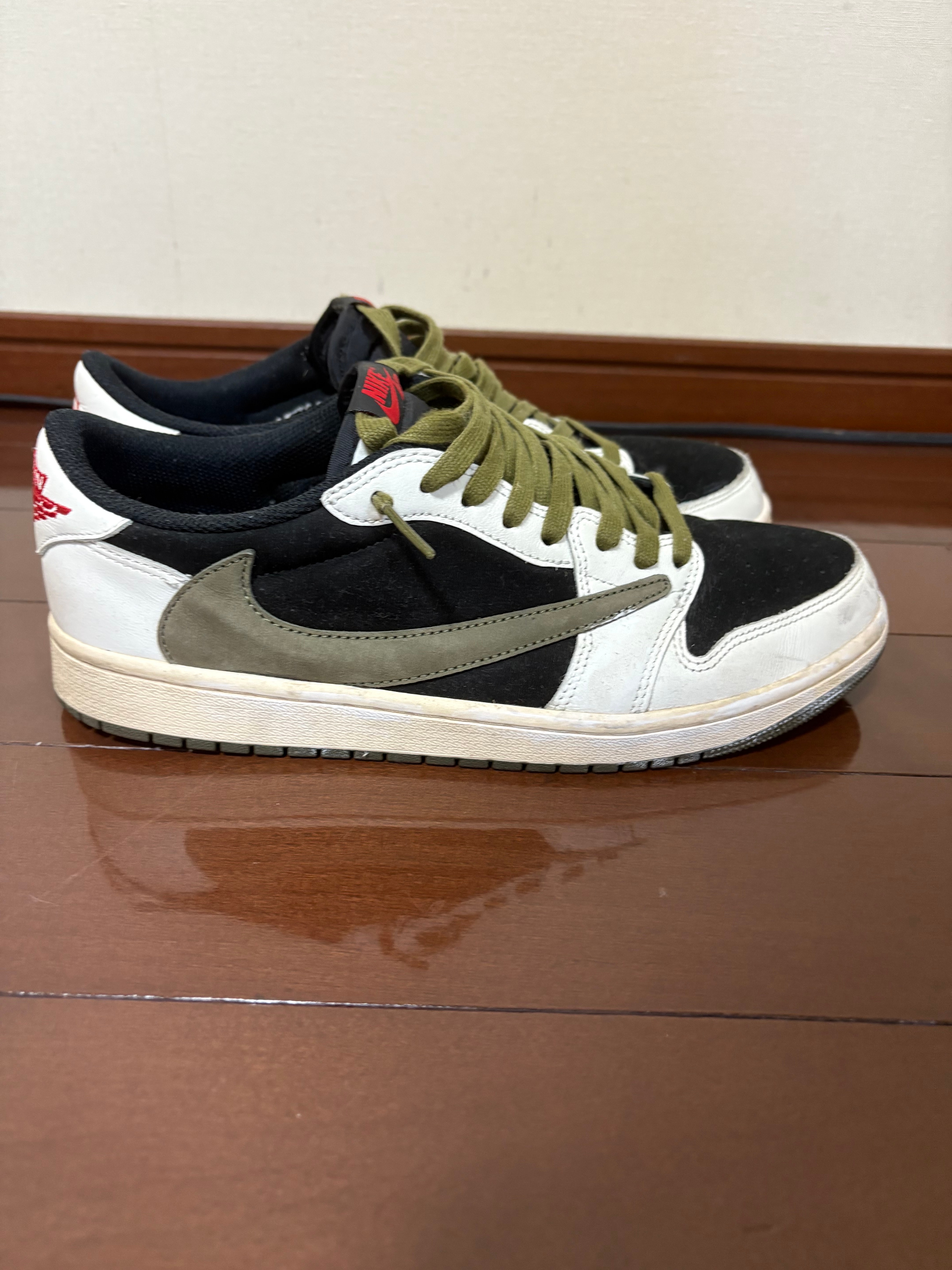 Travis Scott × Nike Women's Air Jordan 1 Low OG "Medium Olive"