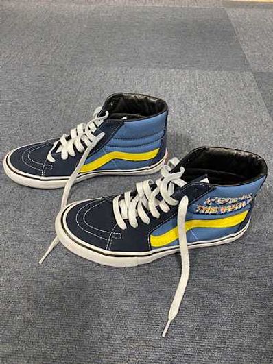 Supreme × Vans Fuck The World "Navy"