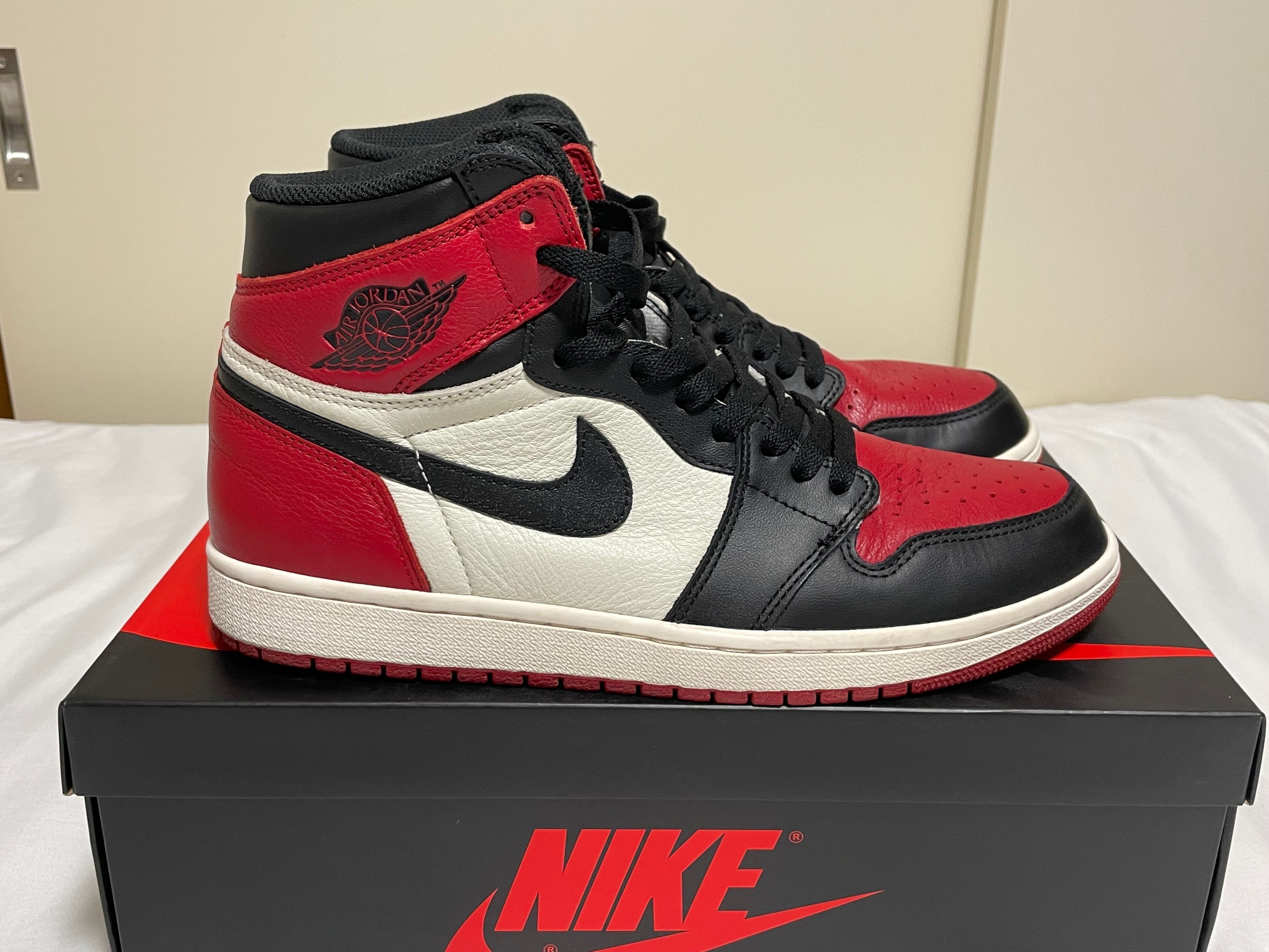 Nike Air Jordan 1 Retro High OG "Bred Toe"