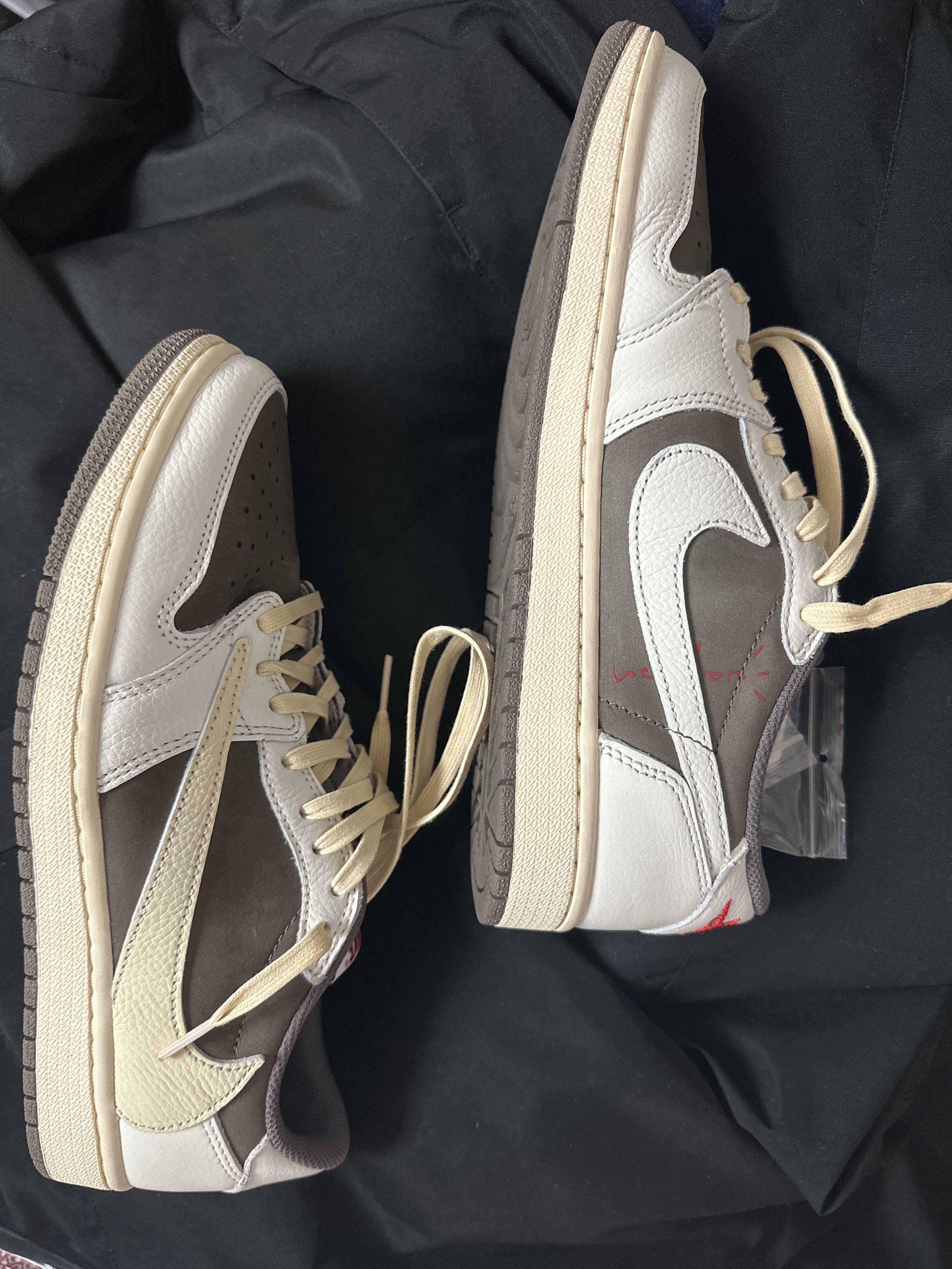 Travis Scott × Nike Air Jordan 1 Low OG SP "Reverse Mocha/Sail and Ridgerock"