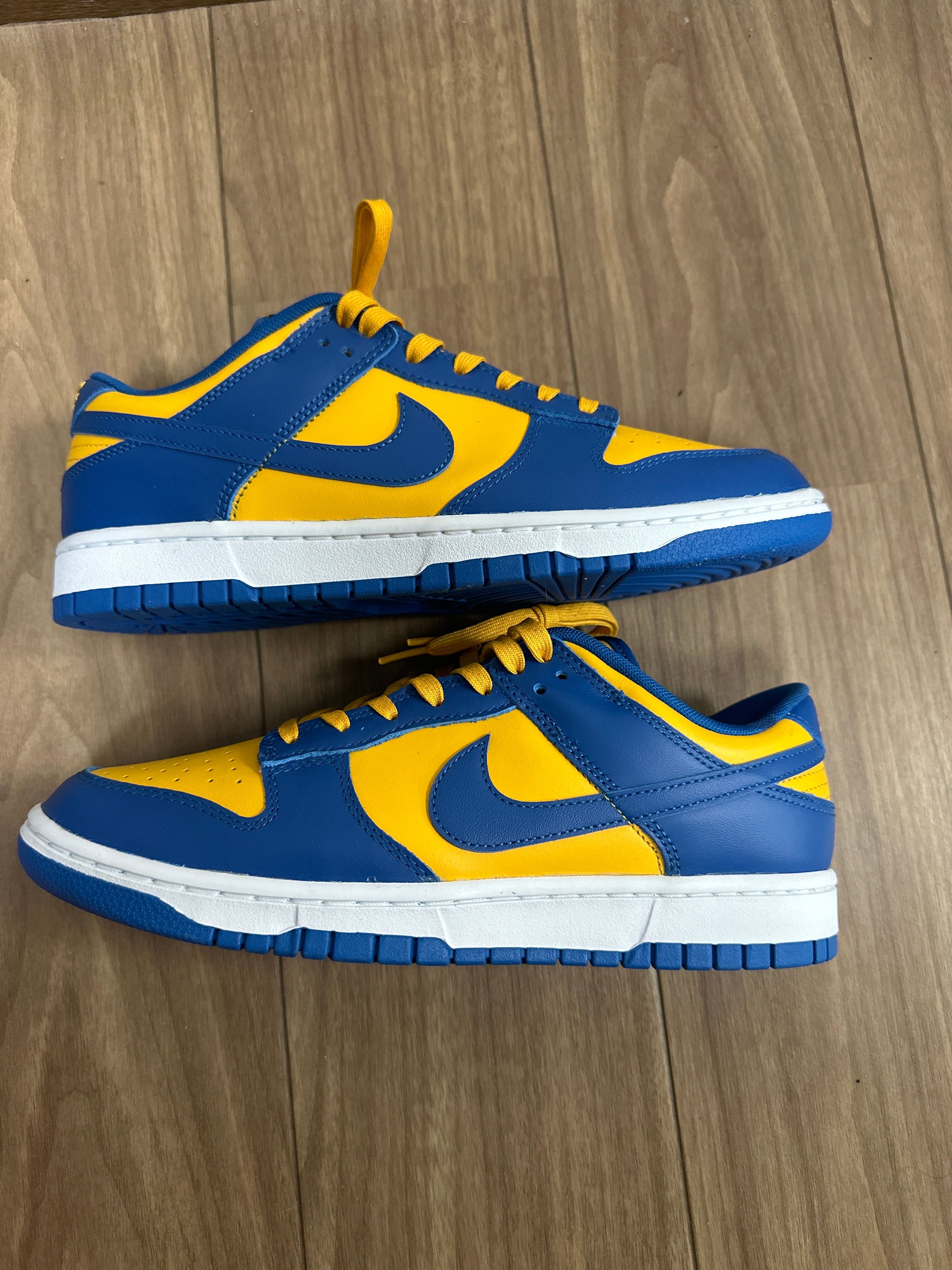 Nike Dunk Low "Blue Jay and University Gold"