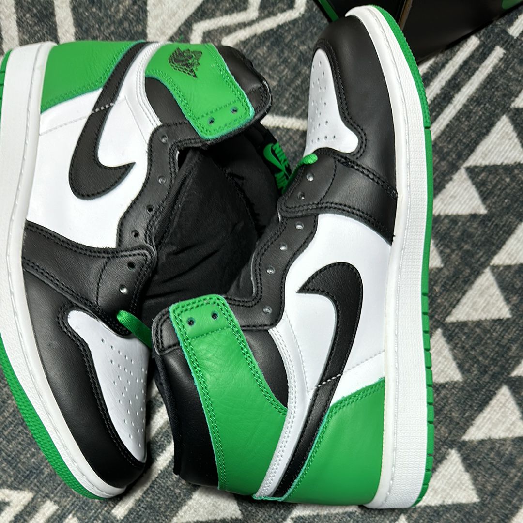 Nike Air Jordan 1 Retro High OG "Celtics/Black and Lucky Green" (2023)