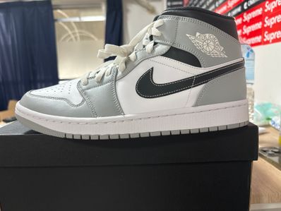 Nike Air Jordan 1 Mid "Grey White/Anthracite"