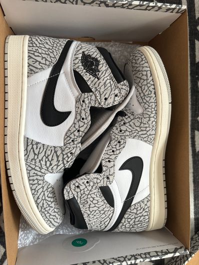 Nike Air Jordan 1 High OG "White Cement/Safari"