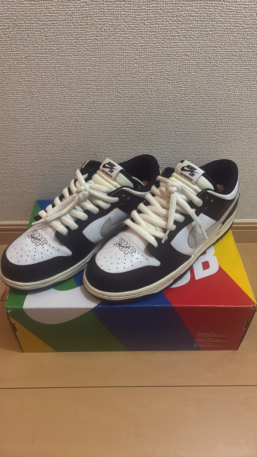 HUF × Nike SB Dunk Low "San Francisco"