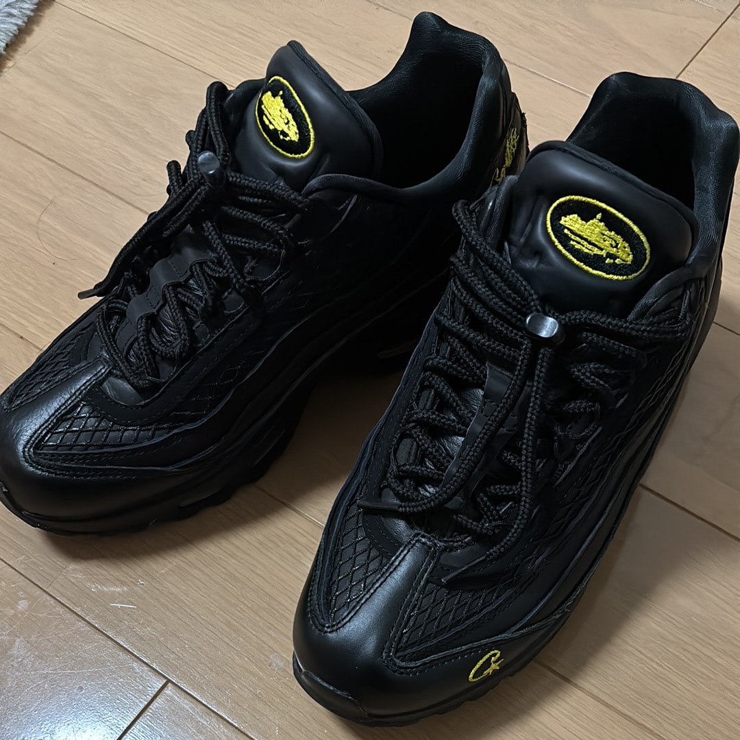 Corteiz × Nike Air Max 95 "Black and Tour Yellow"