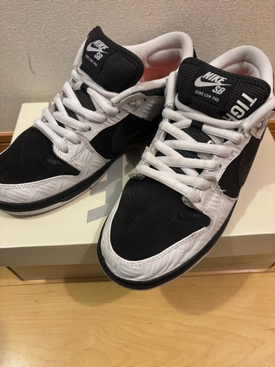 TIGHTBOOTH × Nike SB Dunk Low Pro QS "Black and White"