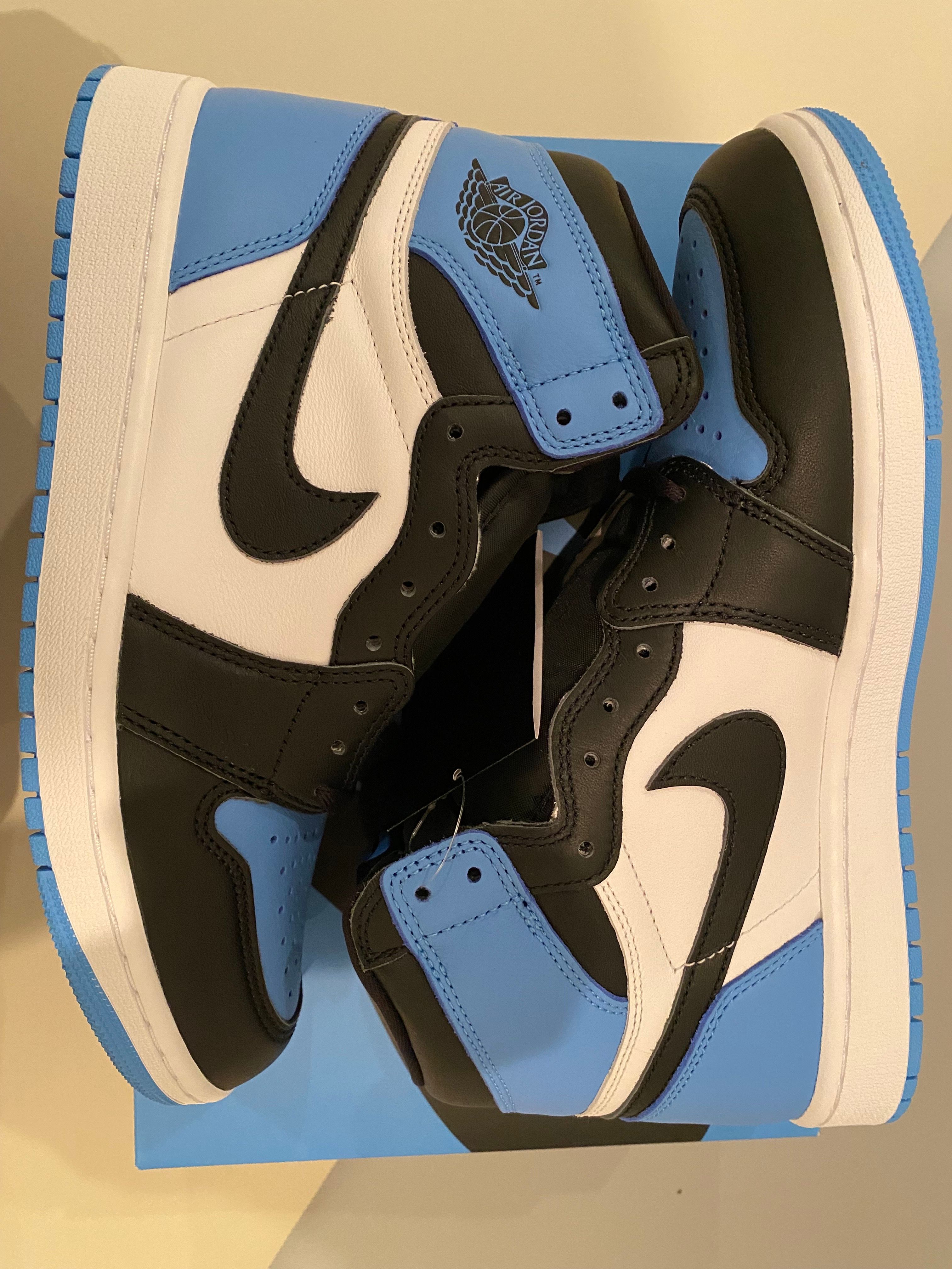 Nike Air Jordan 1 Retro High OG "University Blue/UNC Toe"