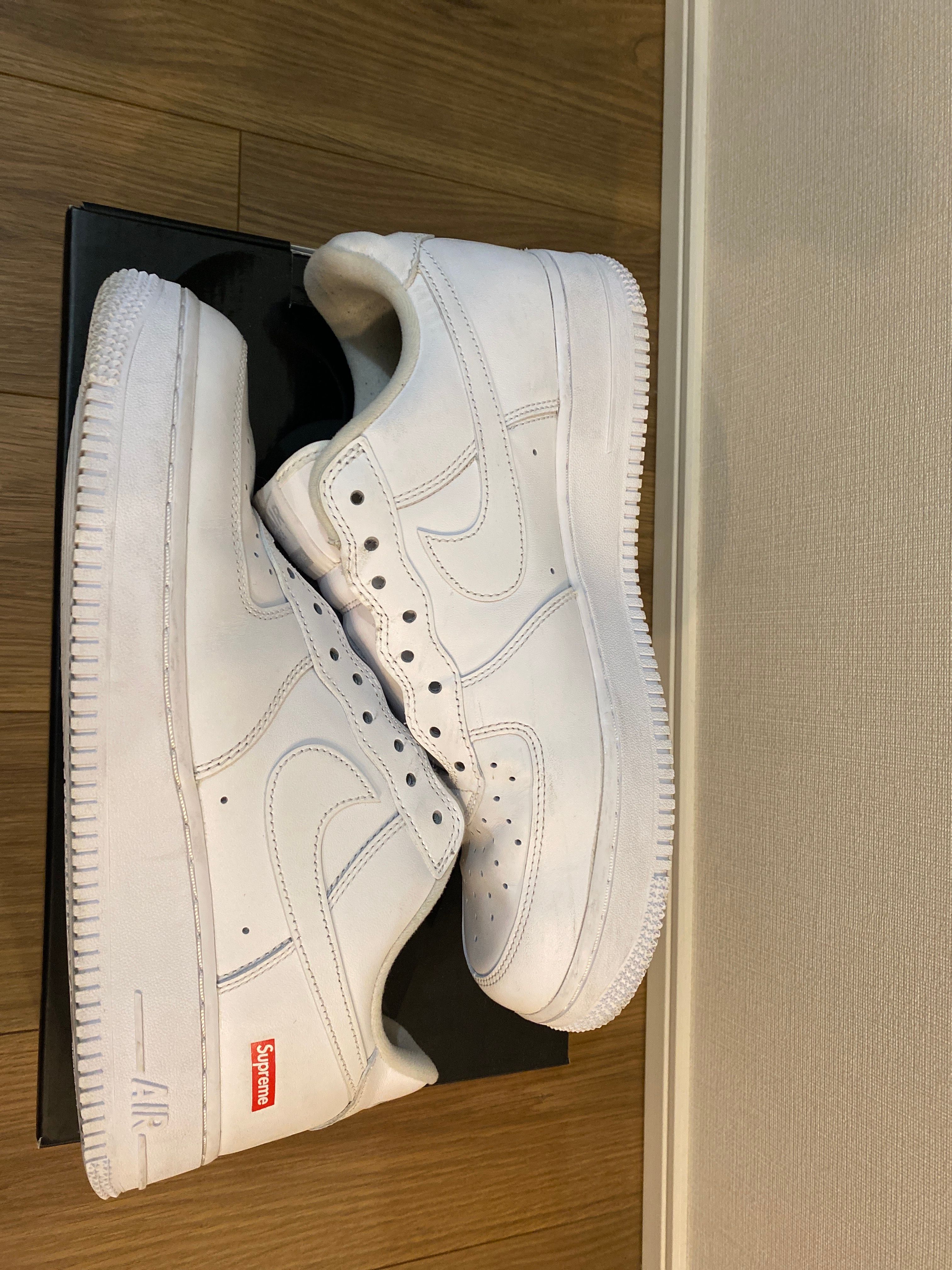 Supreme × Nike Air Force 1 Low "White"