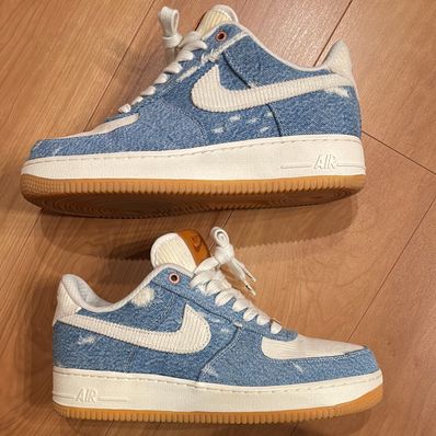 Levi’s®︎ × Nike Air Force 1 Low "White/Denim" (Nike By You)