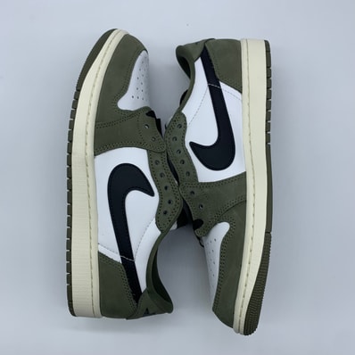 Nike Air Jordan 1 Low OG "Medium Olive and Summit White"