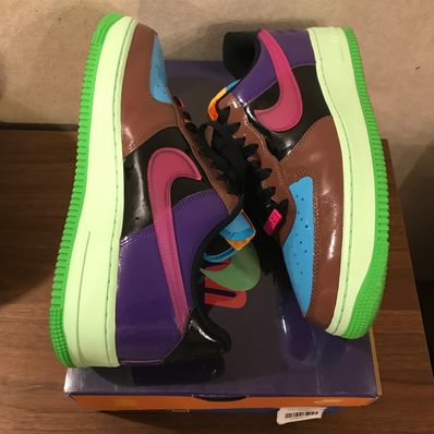 UNDEFEATED × Nike Air Force 1 Low SP "Multi Color/Pink"