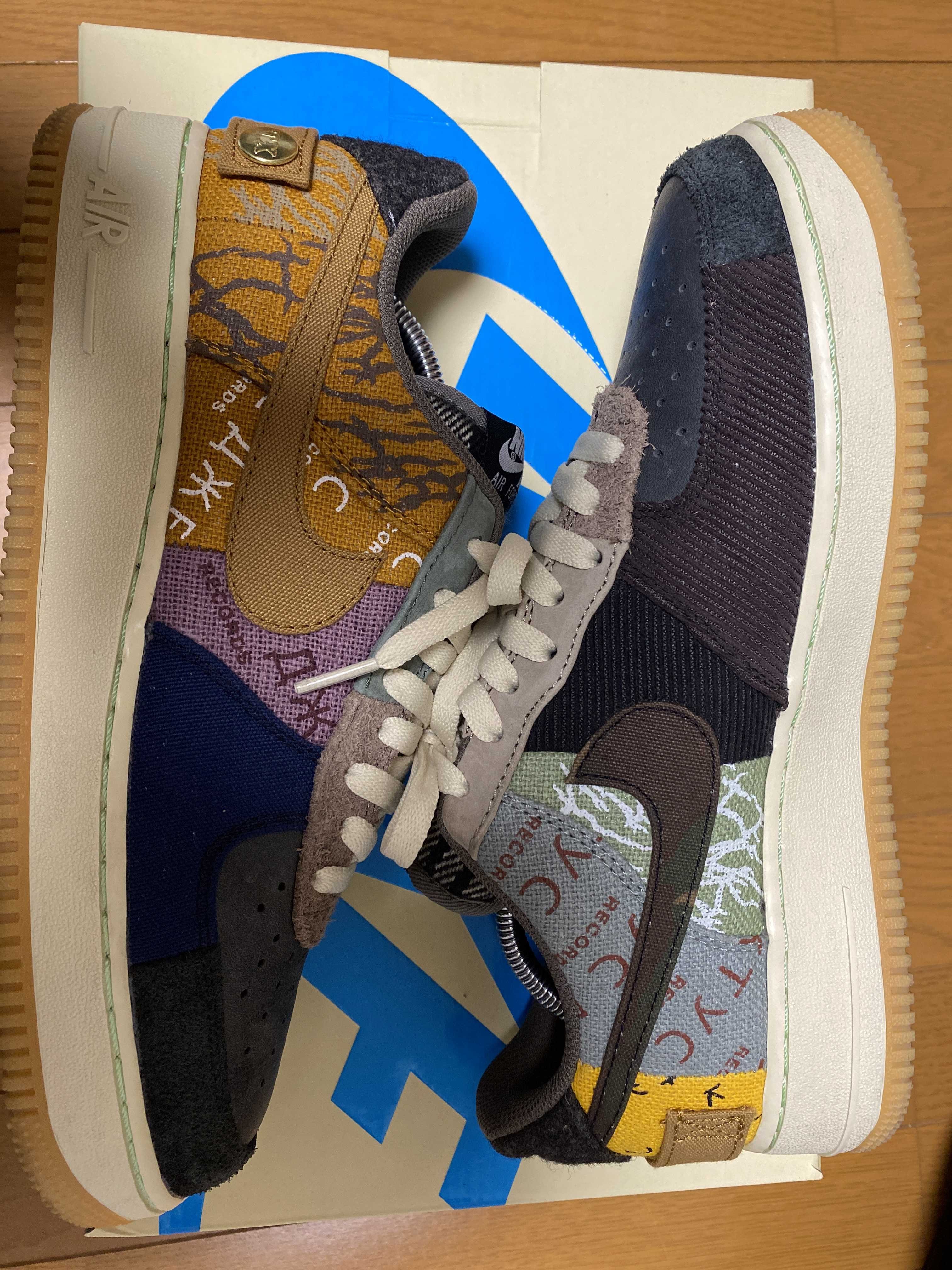 Travis Scott × Nike Air Force 1 Low Cactus Jack "Multi Color"