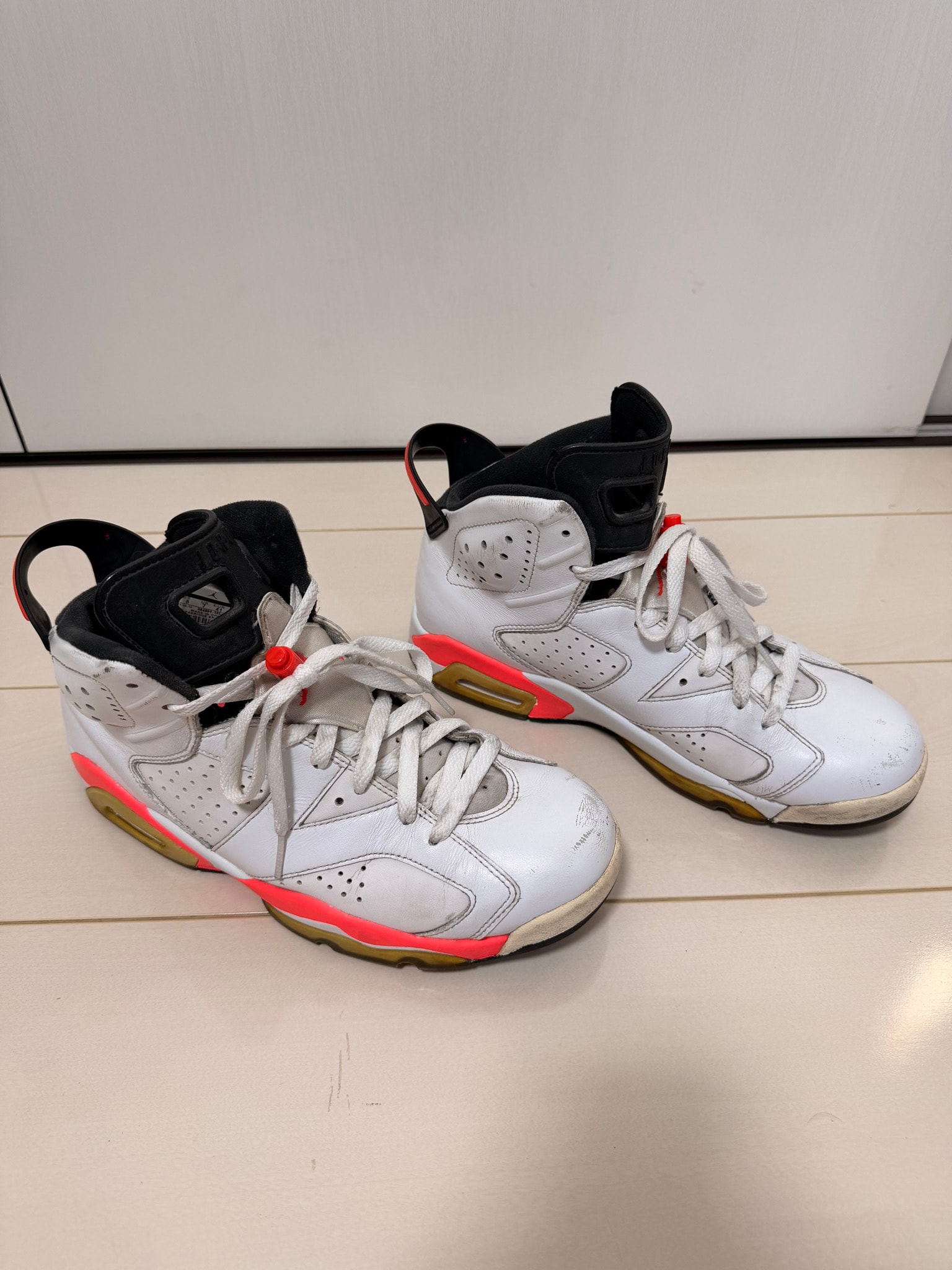 Nike Air Jordan 6 Retro "White / Infra Red" (2014)