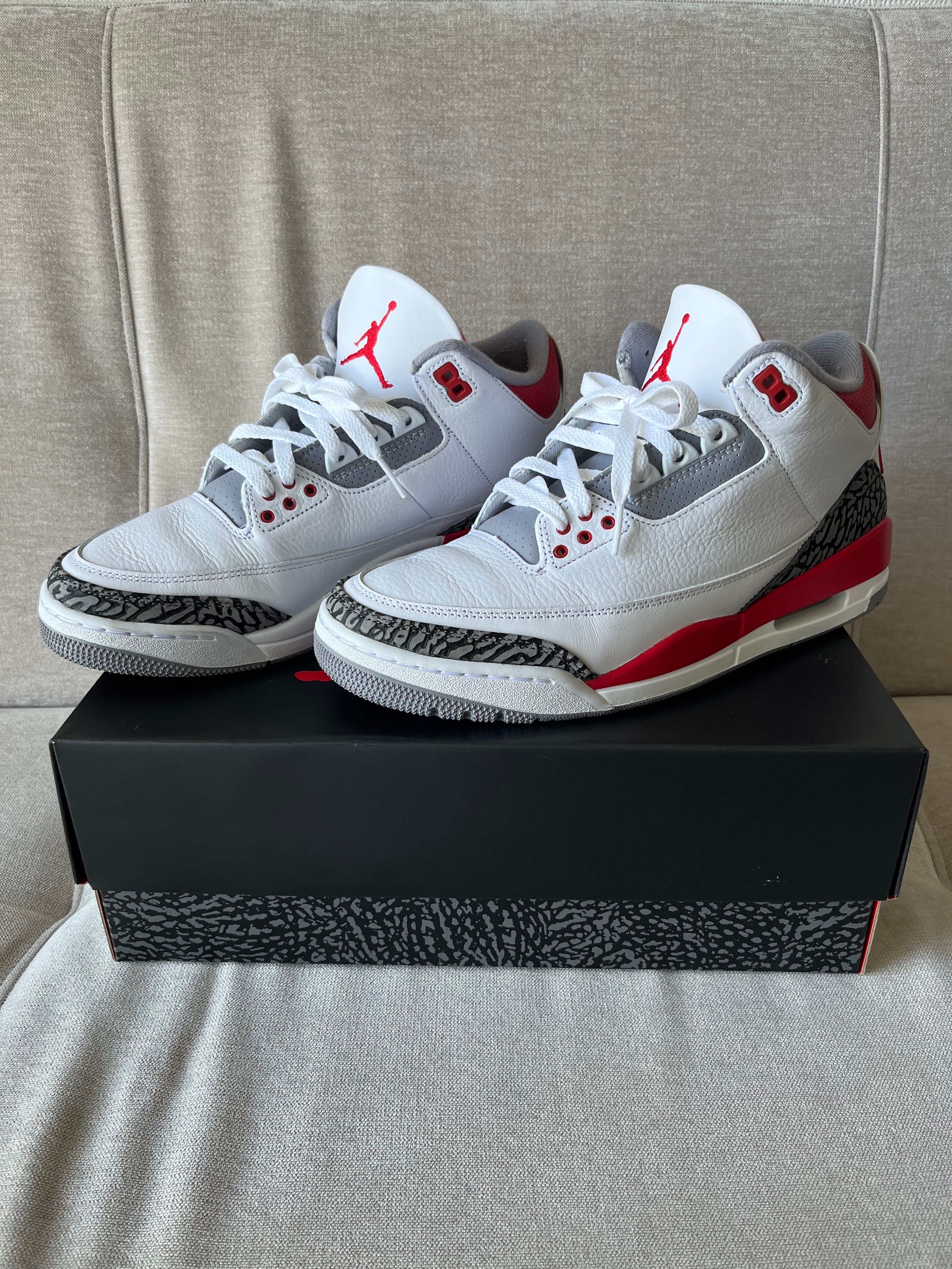 Nike Air Jordan 3 Retro OG "Fire Red" (2022)