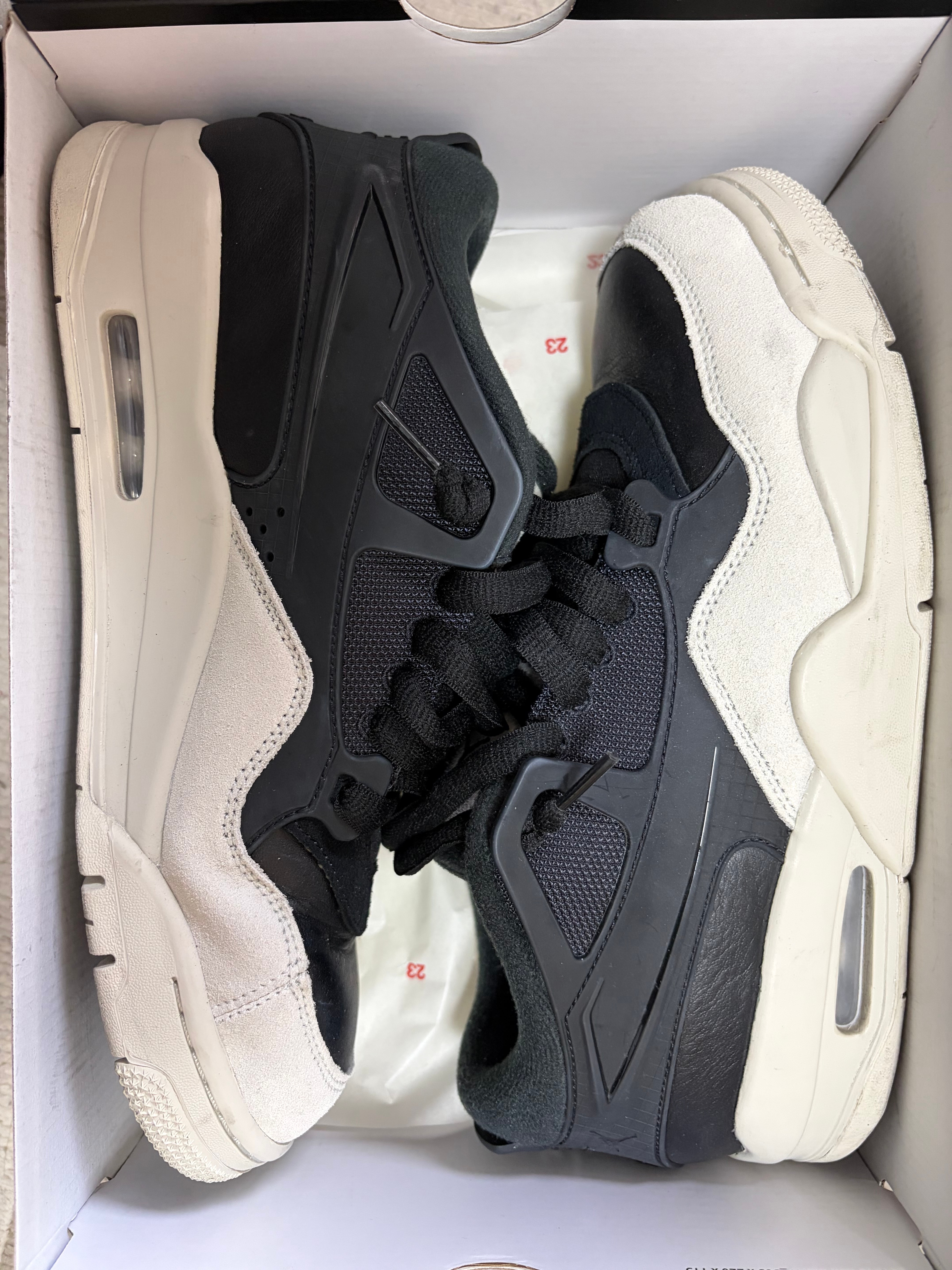 Nike Air Jordan 4 RM "Black/Dark Grey/Light Bone"