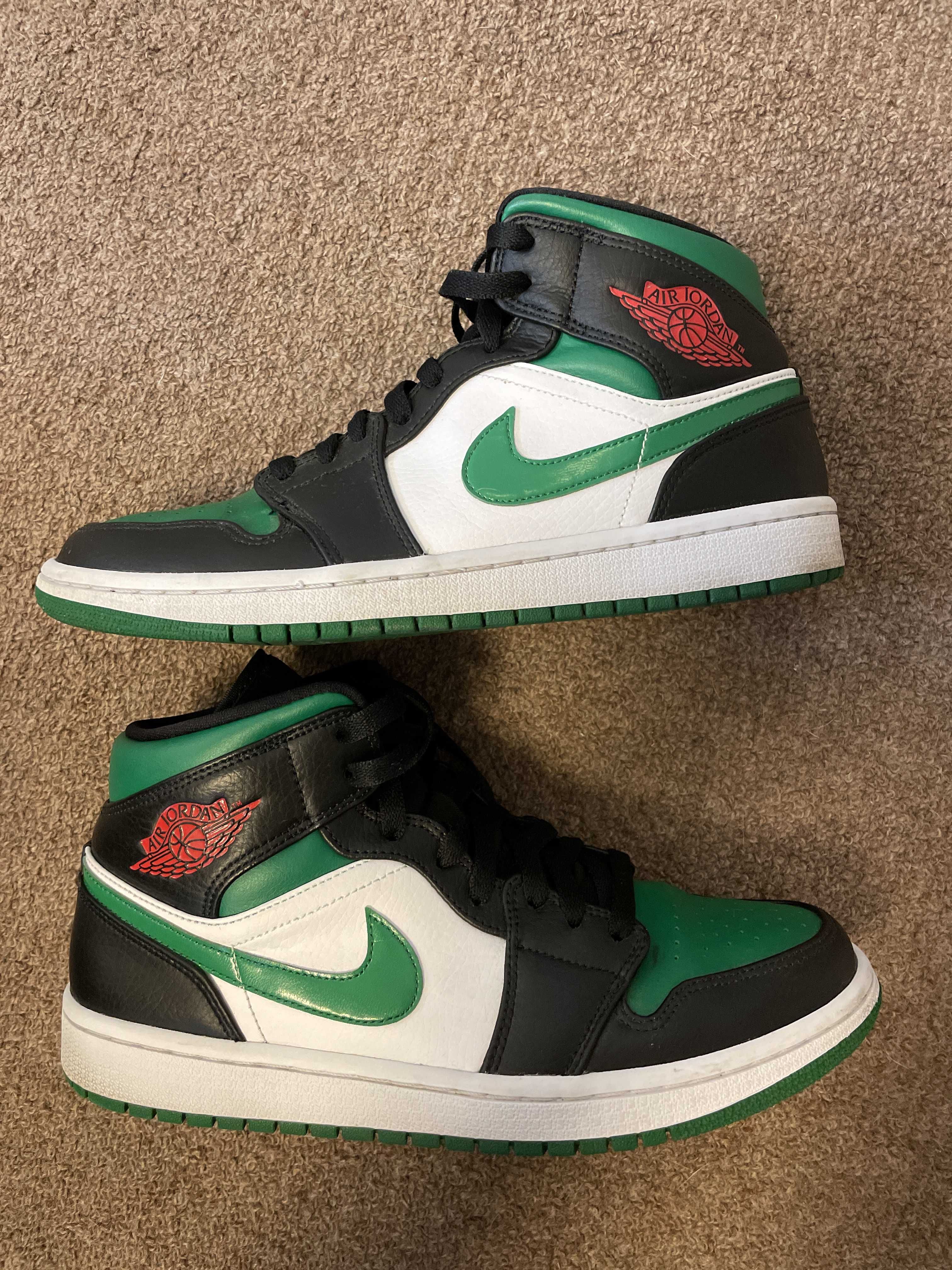 NIKE AIR JORDAN 1 MID "PINE GREEN"