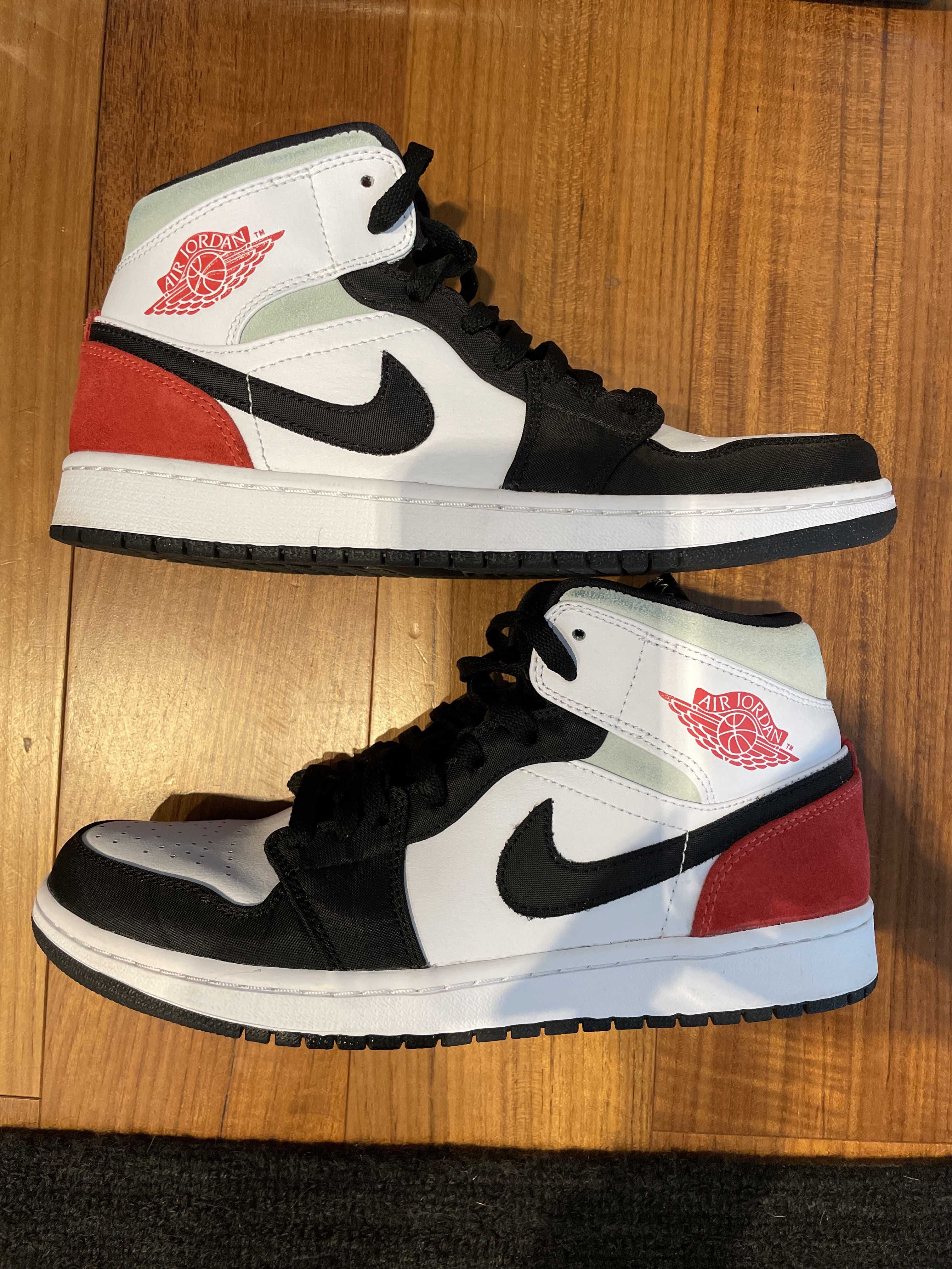Nike Air Jordan 1 Mid SE "Black/Red/White"