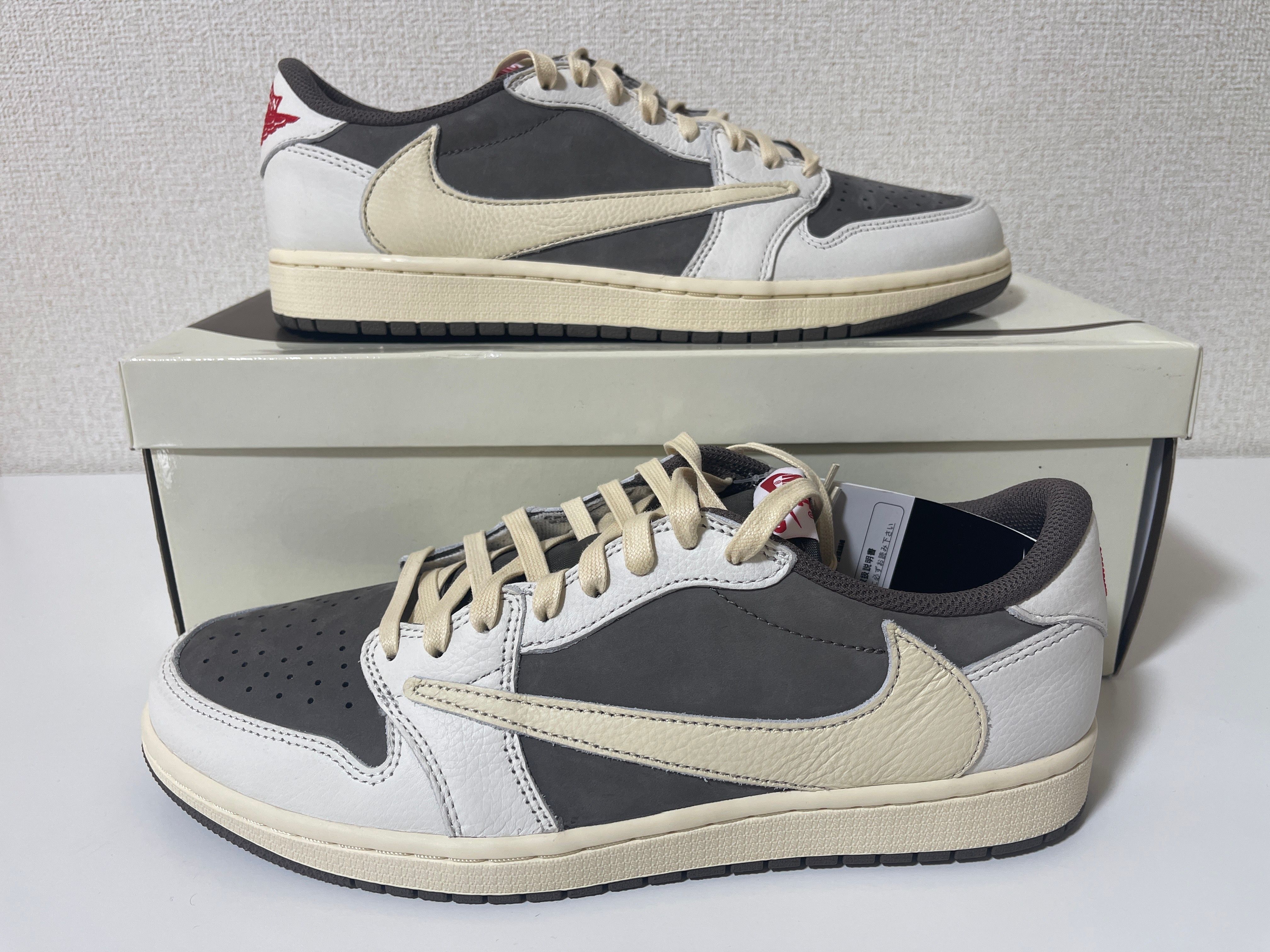 Travis Scott × Nike Air Jordan 1 Low OG SP "Reverse Mocha/Sail and Ridgerock"