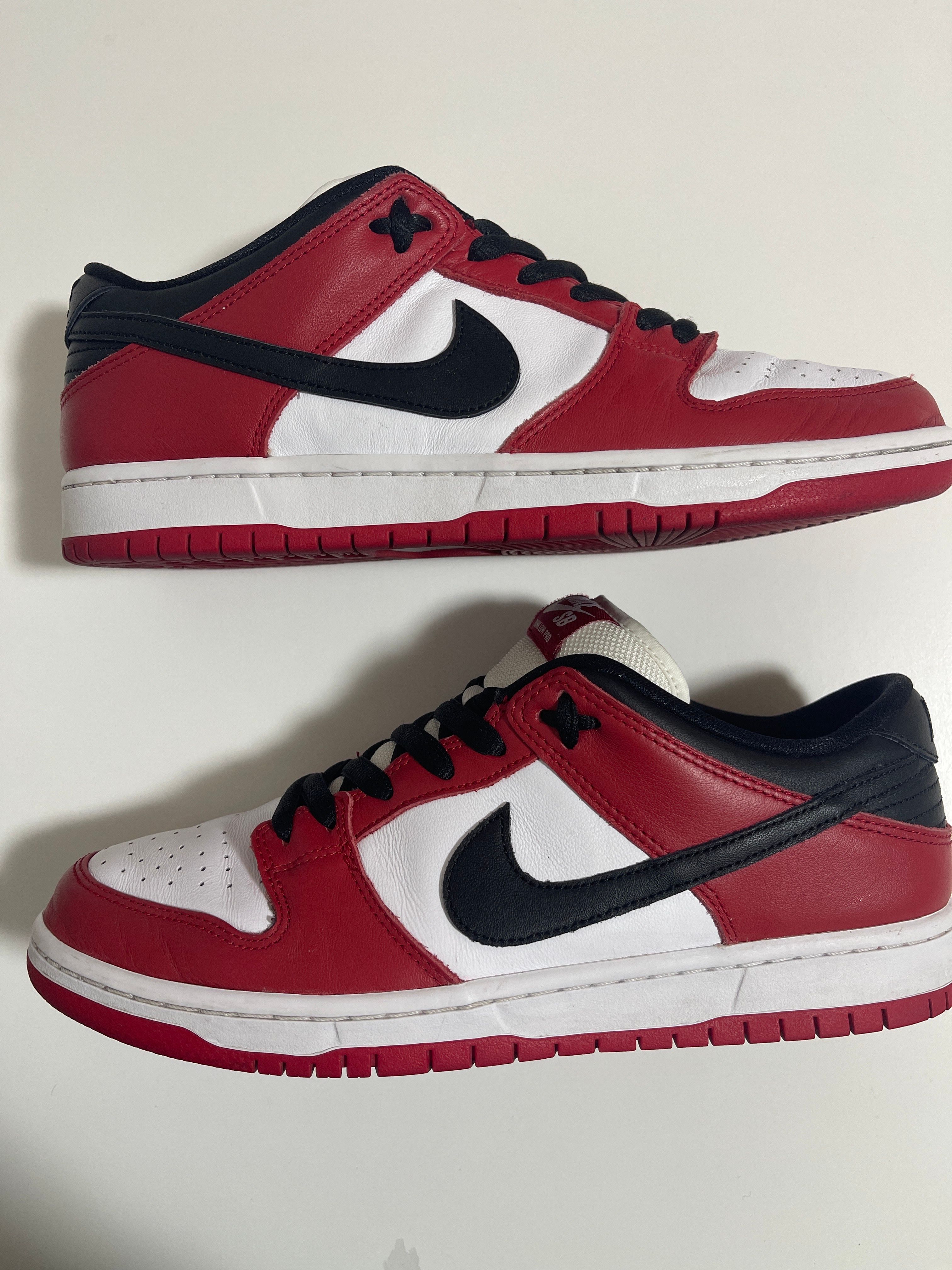 Nike SB Dunk Low Pro "J-Pack Chicago/Varsity Red and White"