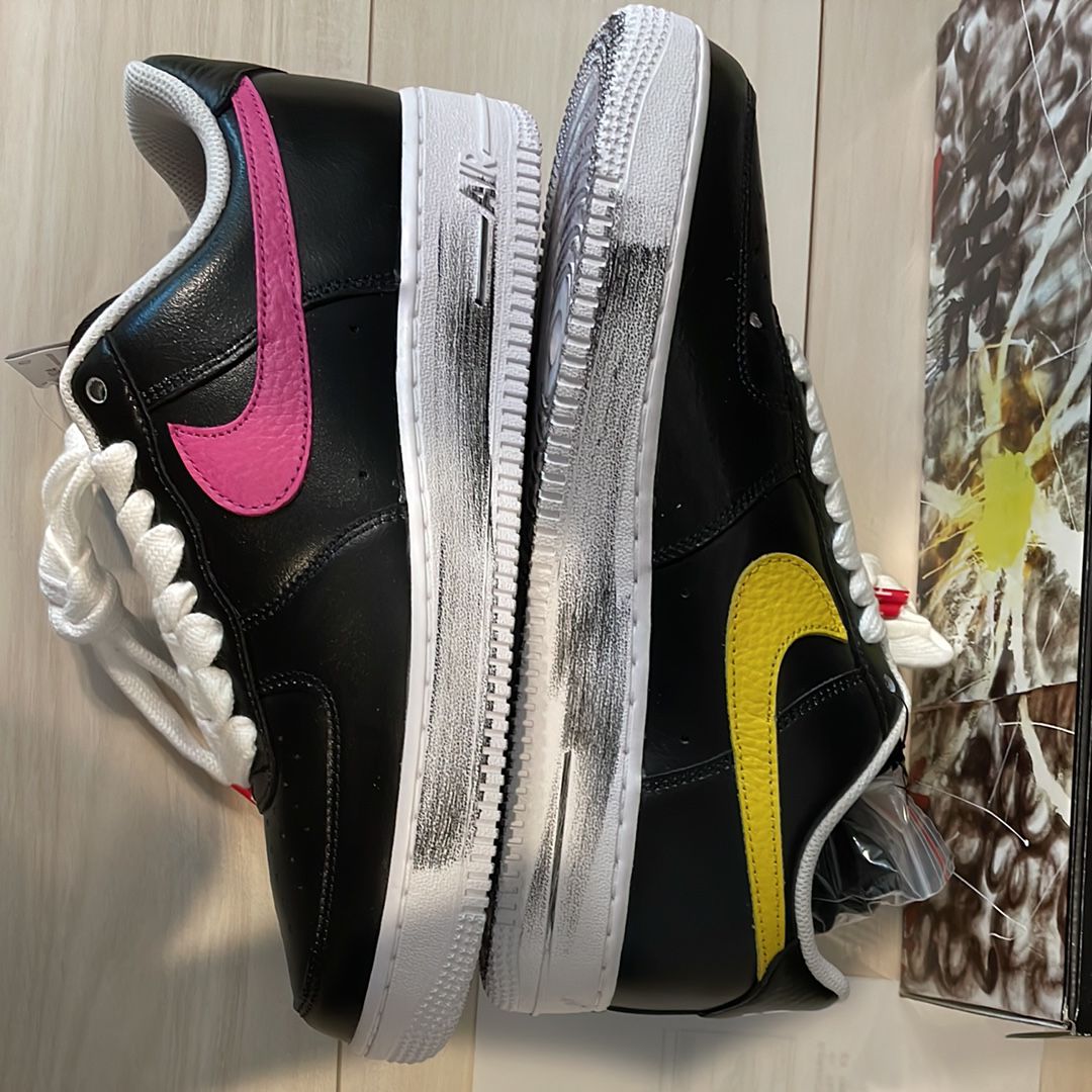 PEACEMINUSONE × Nike Air Force 1 Low '07 Para-Noise 3.0 "Black and Multi-Color" / G-DRAGON