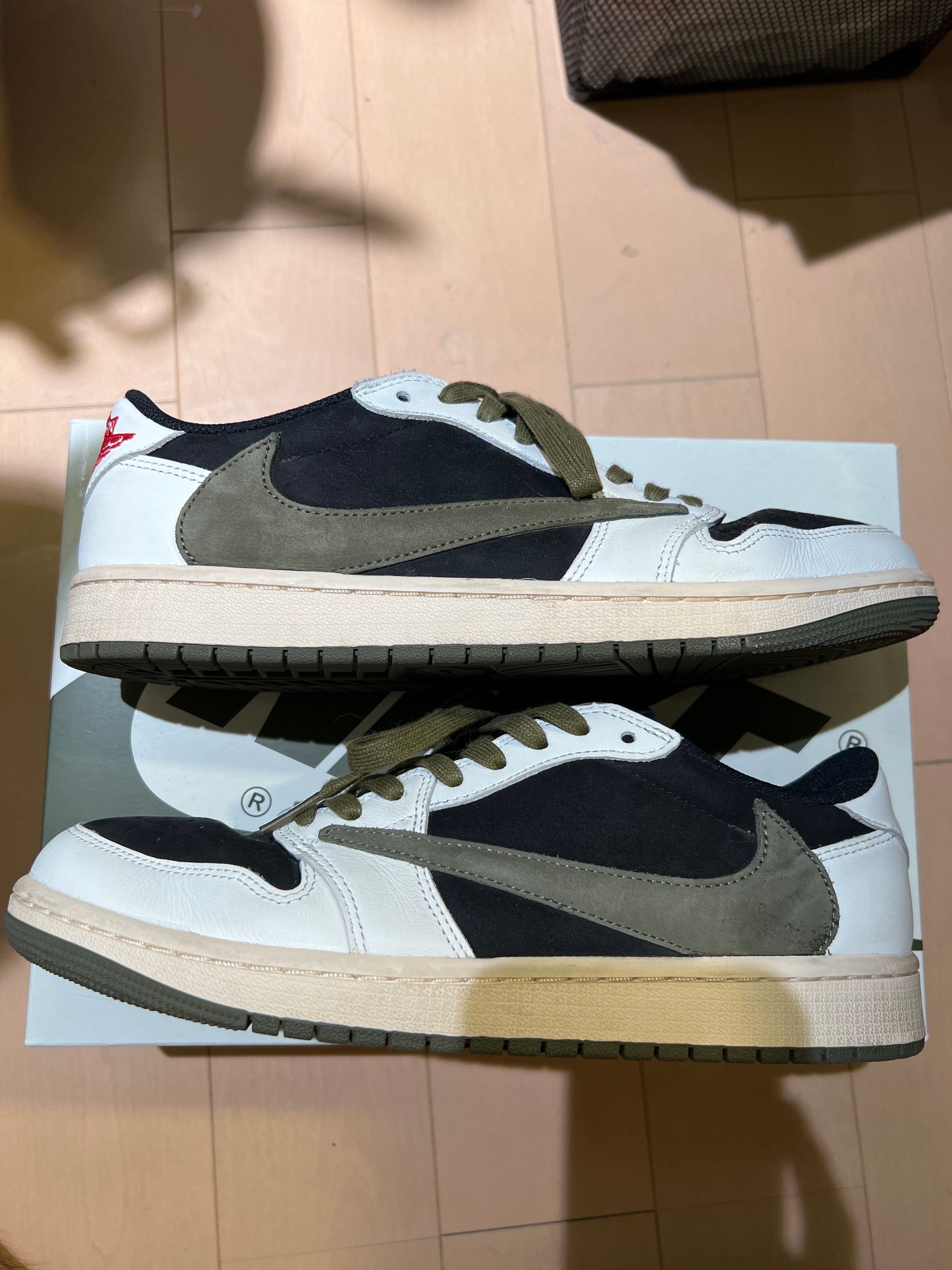 Travis Scott × Nike Women's Air Jordan 1 Low OG "Medium Olive"