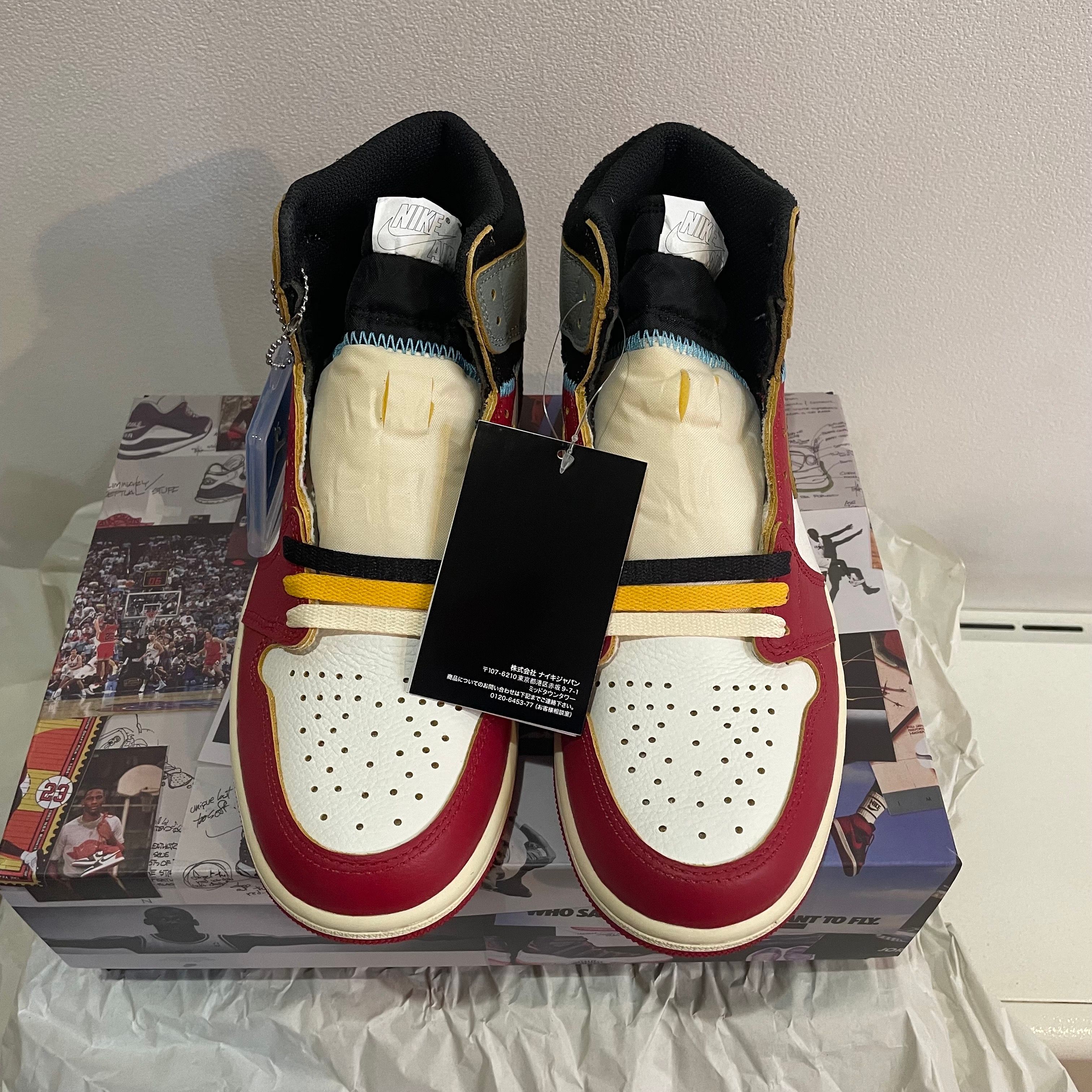 UNION × Nike Air Jordan 1 Retro High OG "Chicago/Shadow"