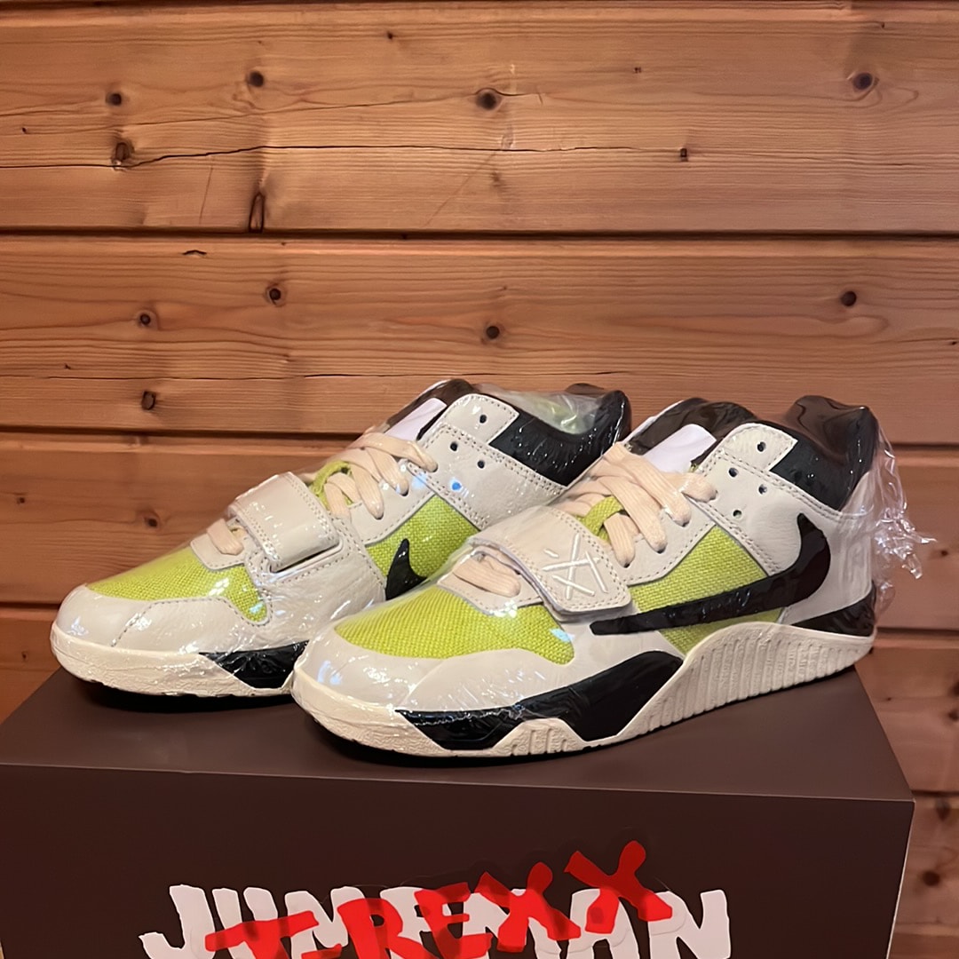 Travis Scott × Nike Jordan Jumpman Jack TR CJ1 T-Rexx "Bright Cactus"