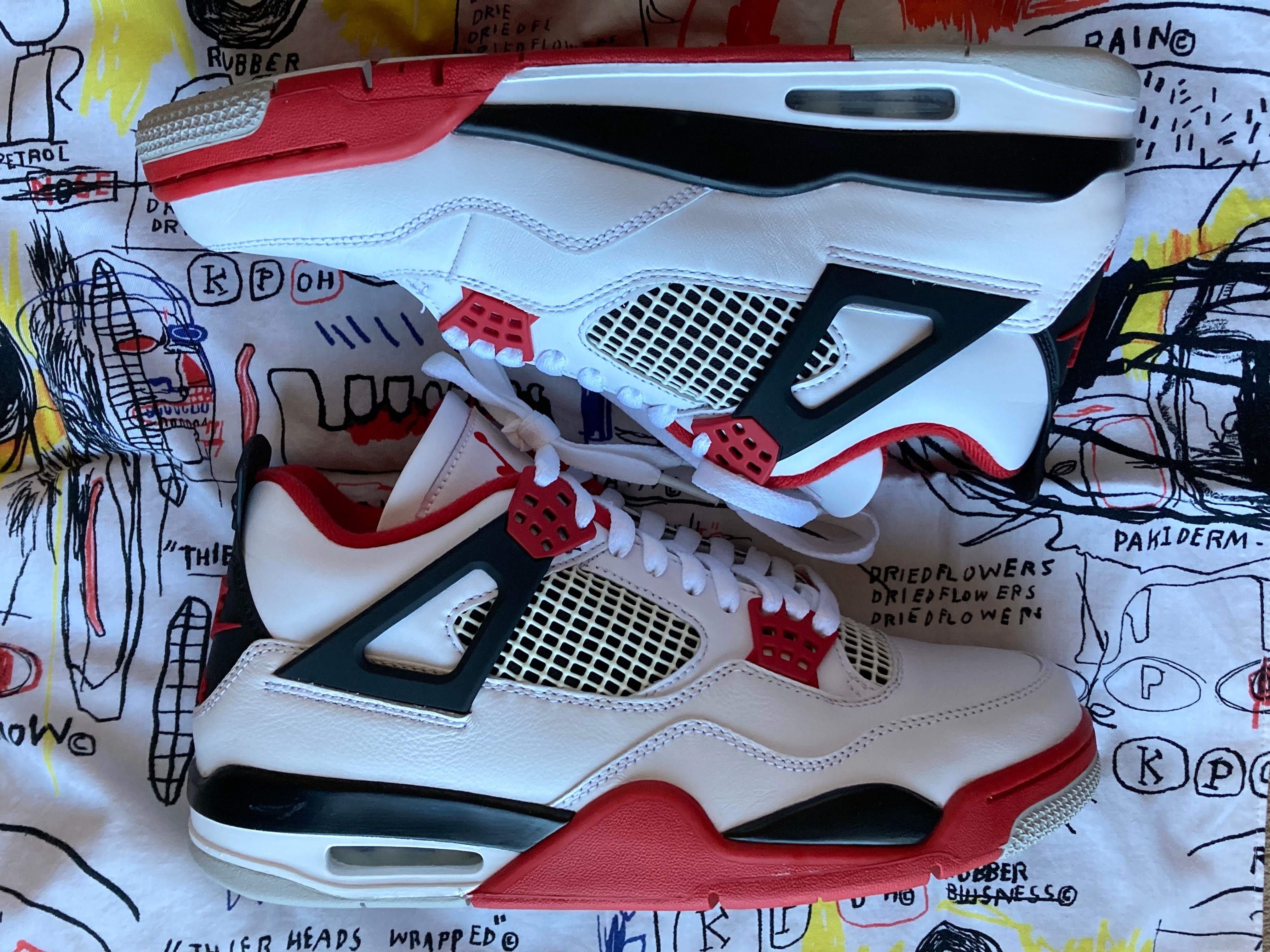 Nike Air Jordan 4 Retro OG "Fire Red" (2020)
