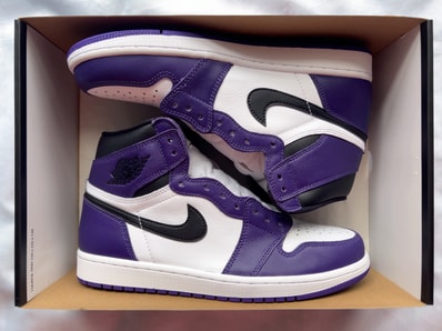 Nike Air Jordan 1 Retro High OG "Court Purple" (2018)