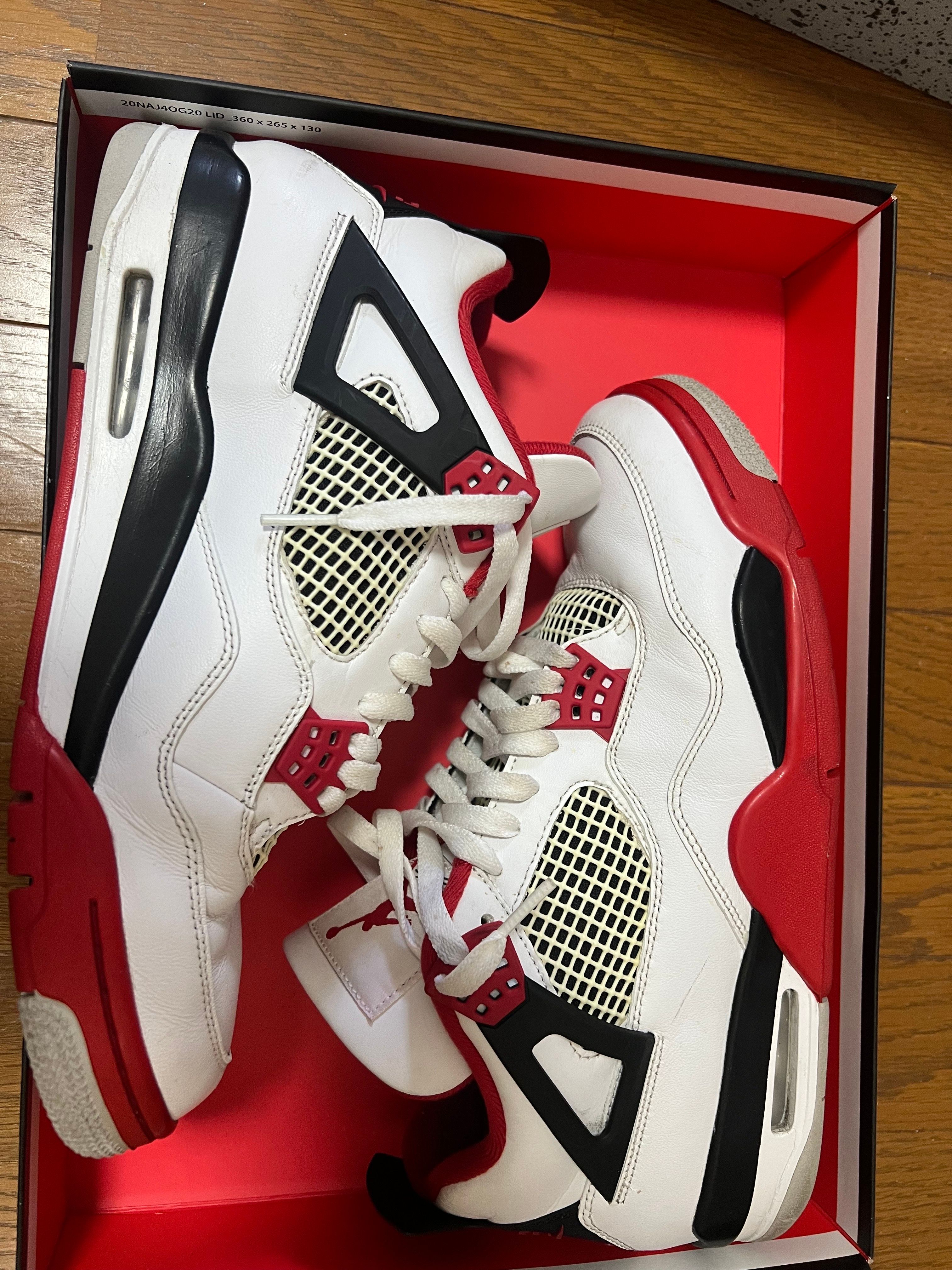 Nike Air Jordan 4 Retro OG "Fire Red" (2020)