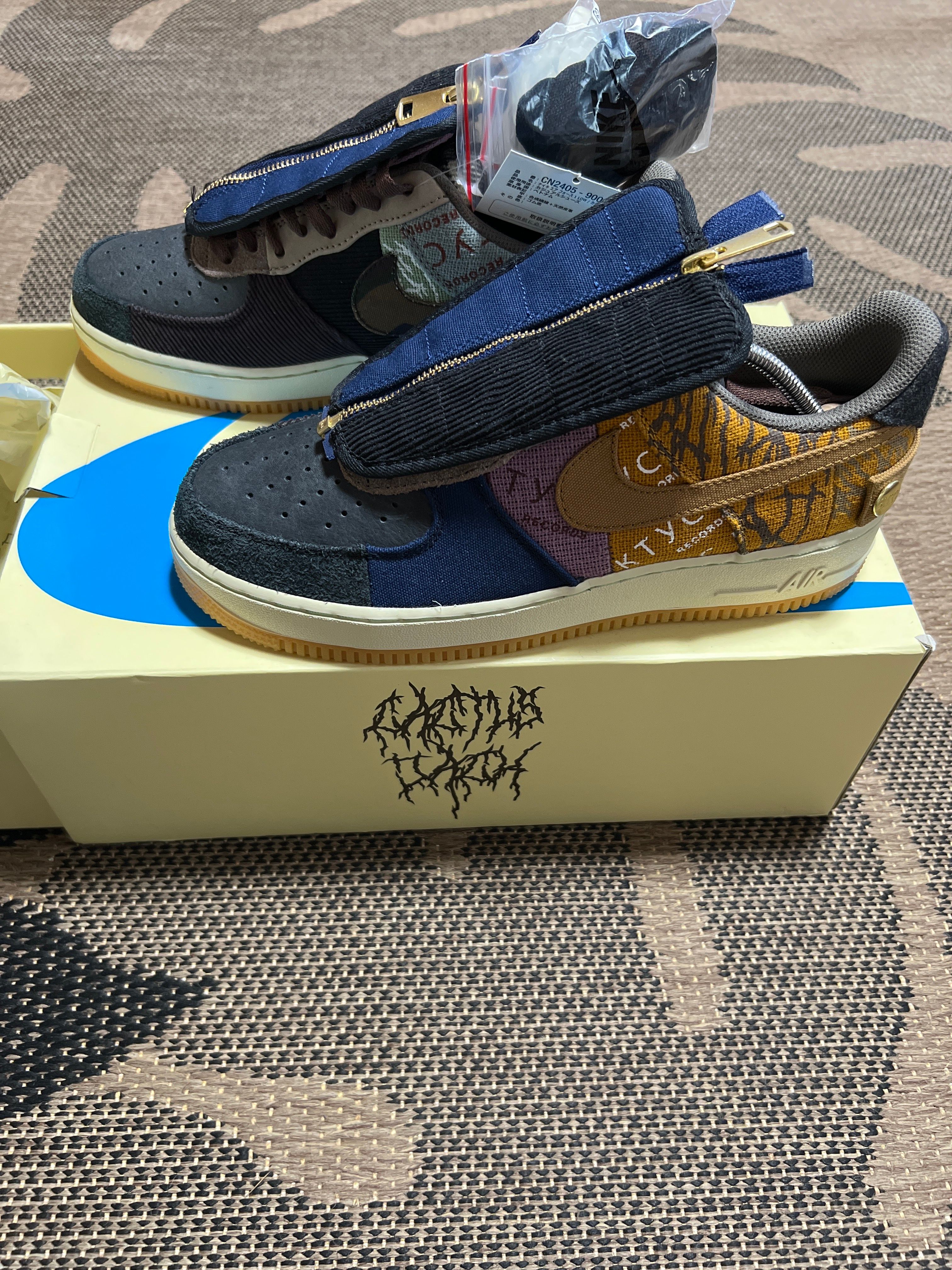 Travis Scott × Nike Air Force 1 Low Cactus Jack "Multi Color"