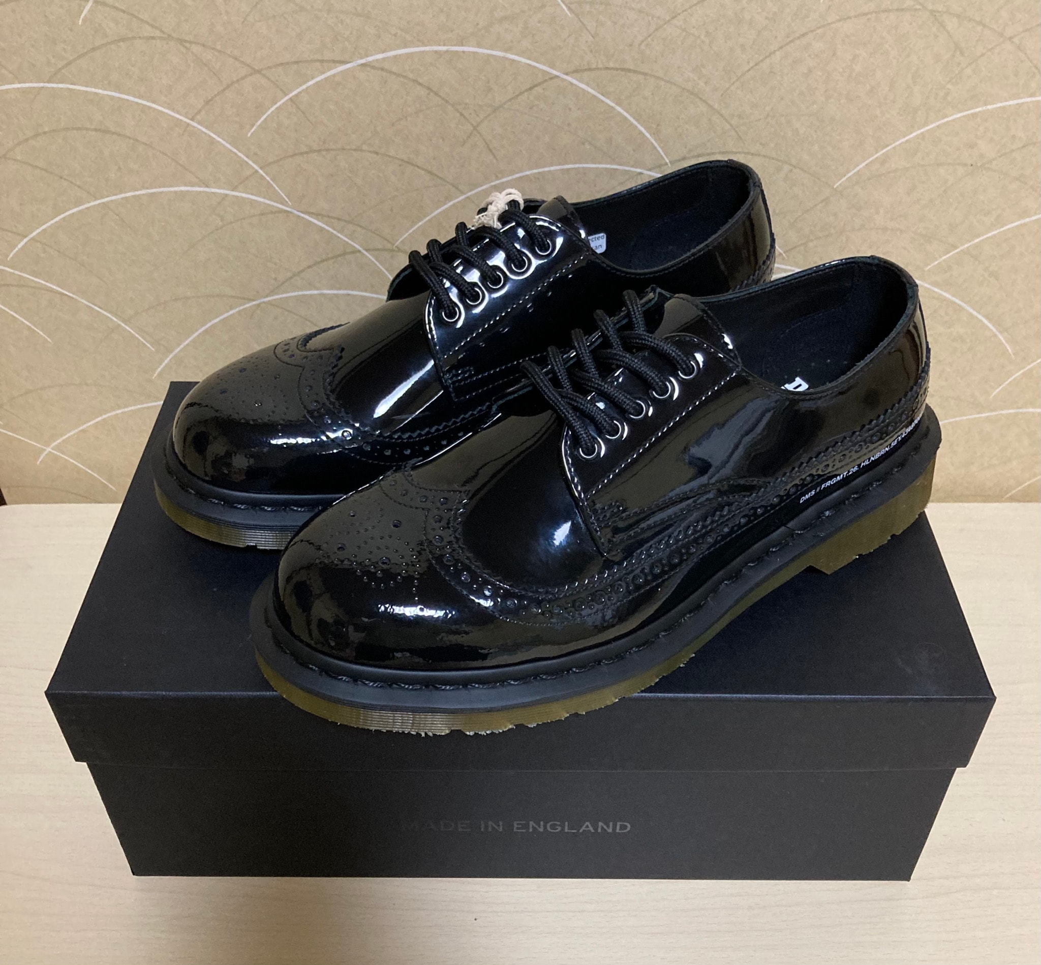fragment design × Dr.Martens Hollingborn Brogue "Black"
