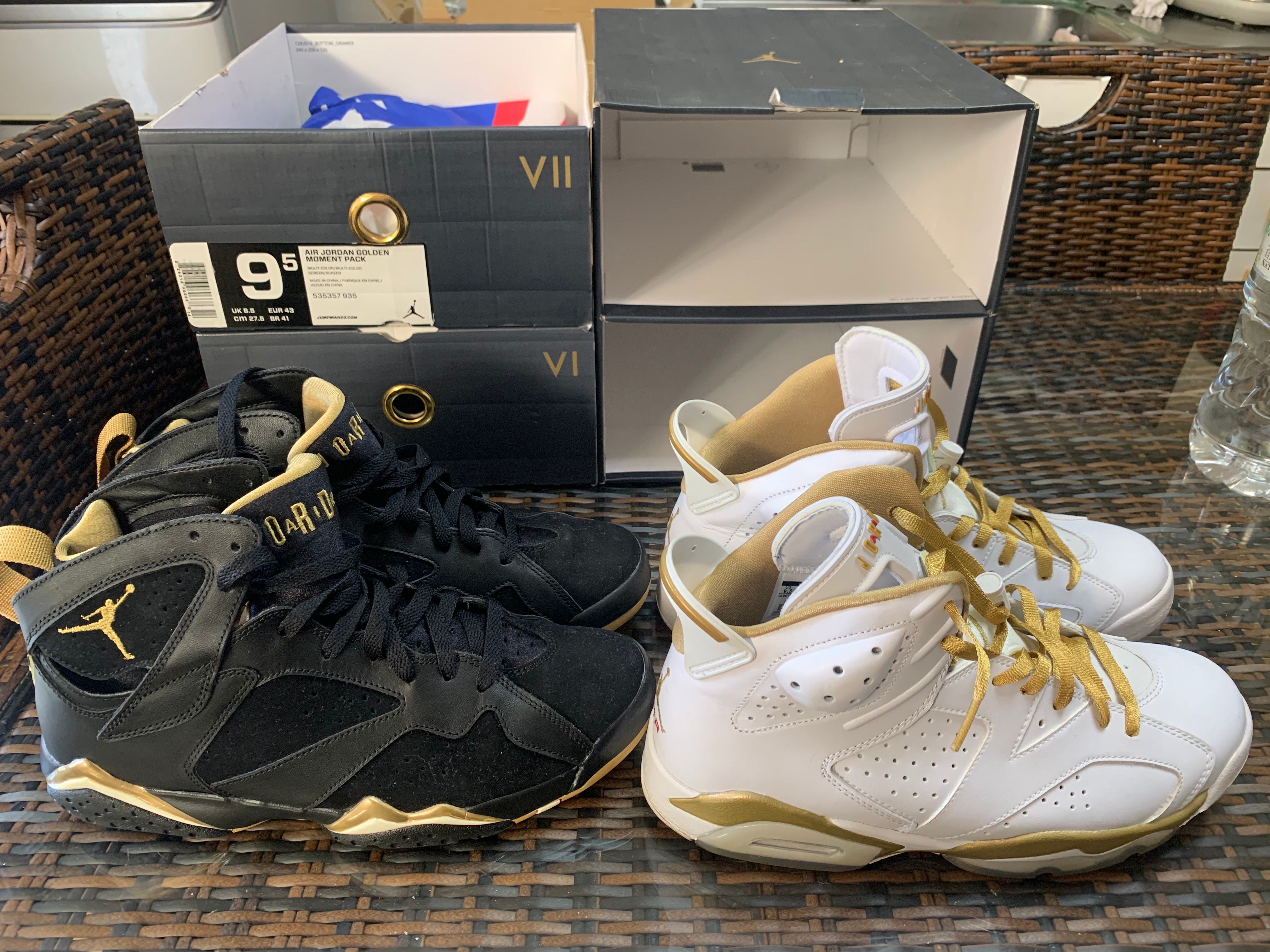 Nike Air Jordan 7 Retro "Golden Moments Pack" (6/7)
